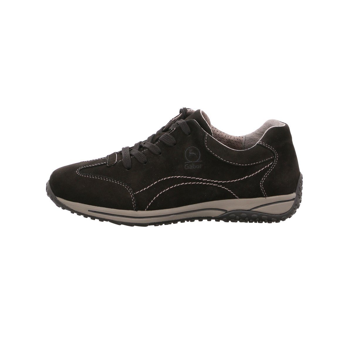 Gabor schwarz Sneaker (1-tlg) schwarz/schwarz | 