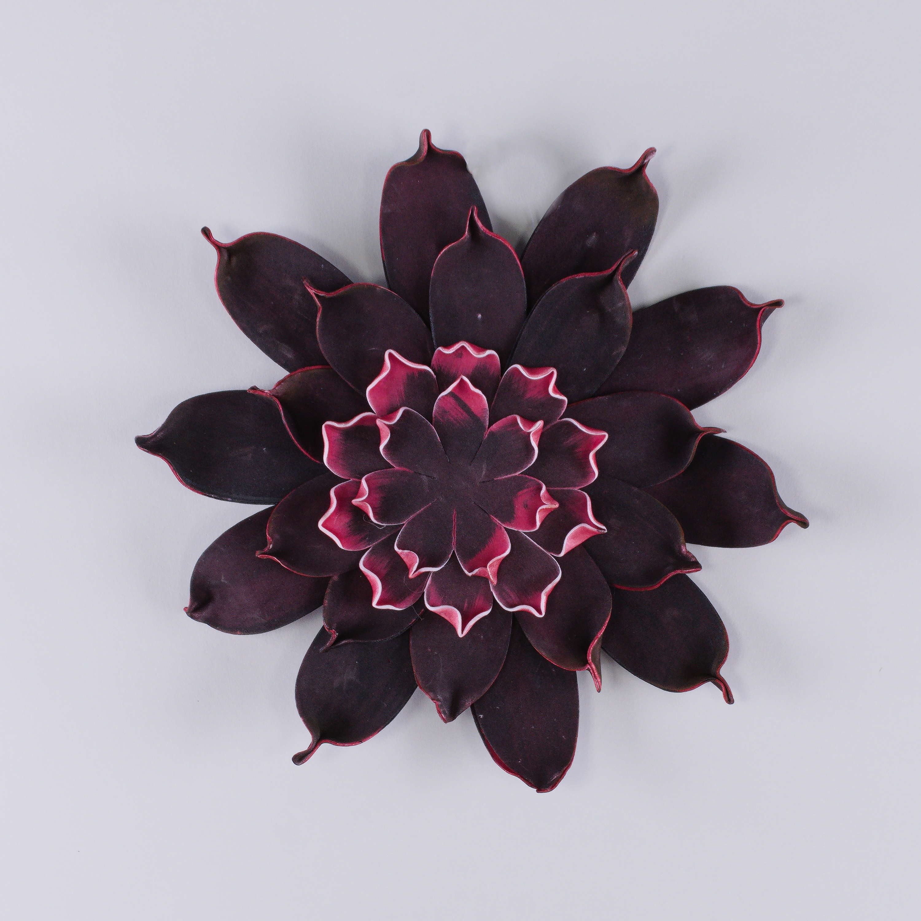 Kunstblume Kunst Kamelienblüte STEINKA, Dunkelpink, Ø30cm Kamelie, artplants