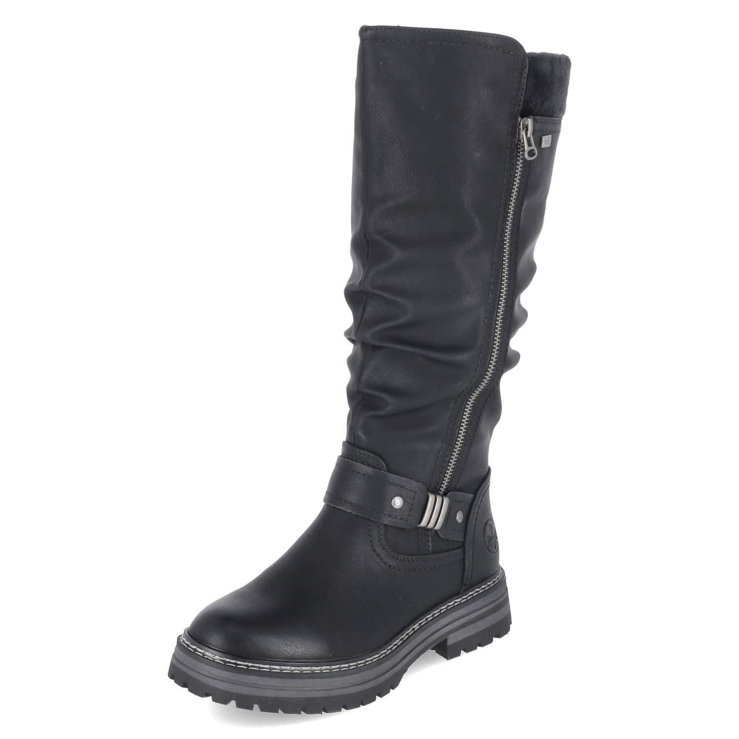 Rieker Rieker 93093-00 Damen Synthetik schwarz Winterstiefel günstig online kaufen