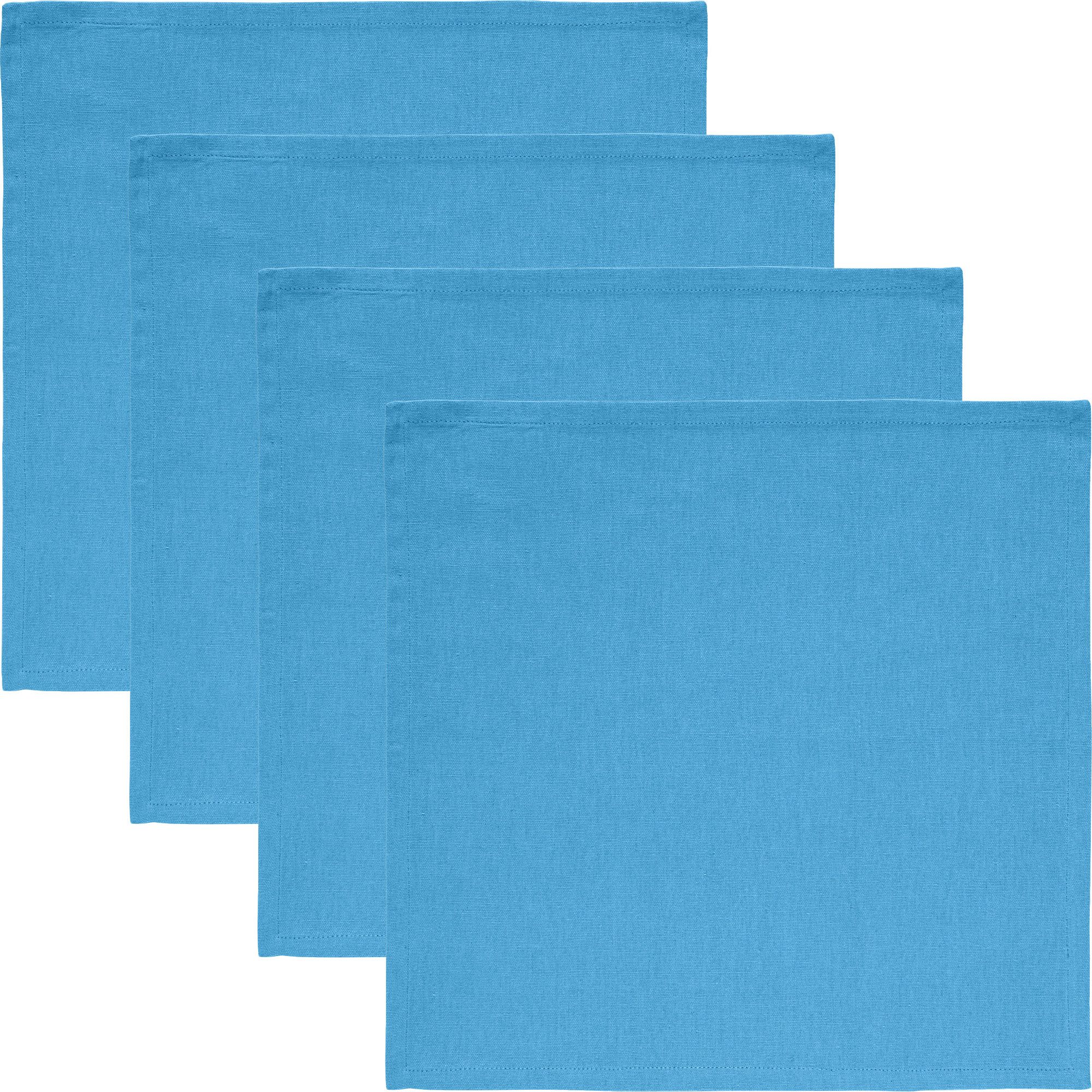 REDBEST Stoffserviette Serviette "Tulsa" 4er-Pack, Baumwolle Uni