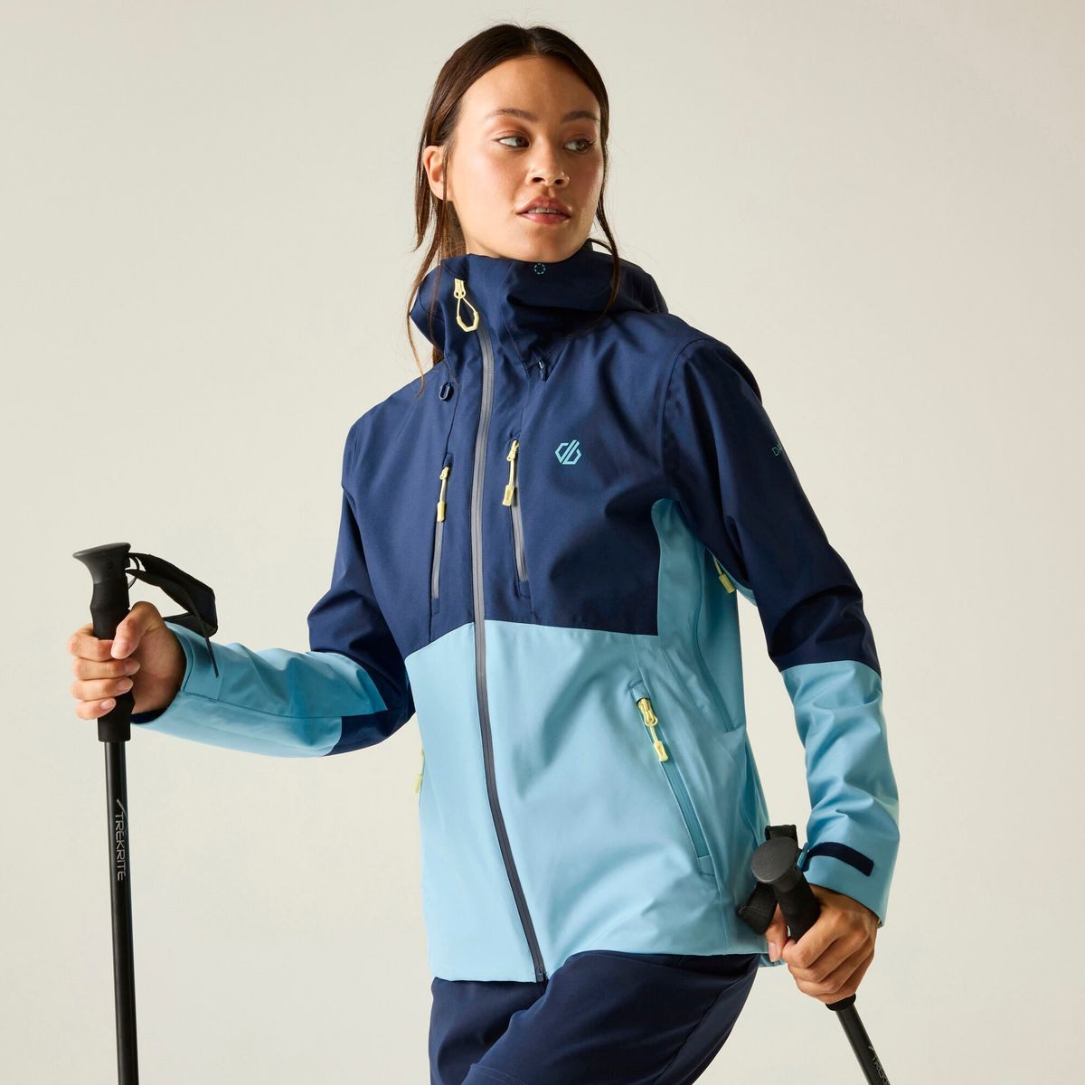Dare2b Outdoorjacke Diverging II Jacket Wasserdichte Damenjacke mit innovativer Technologie für maximale