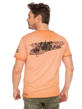 Hangowear Trachtenshirt T-Shirt YOGI orange