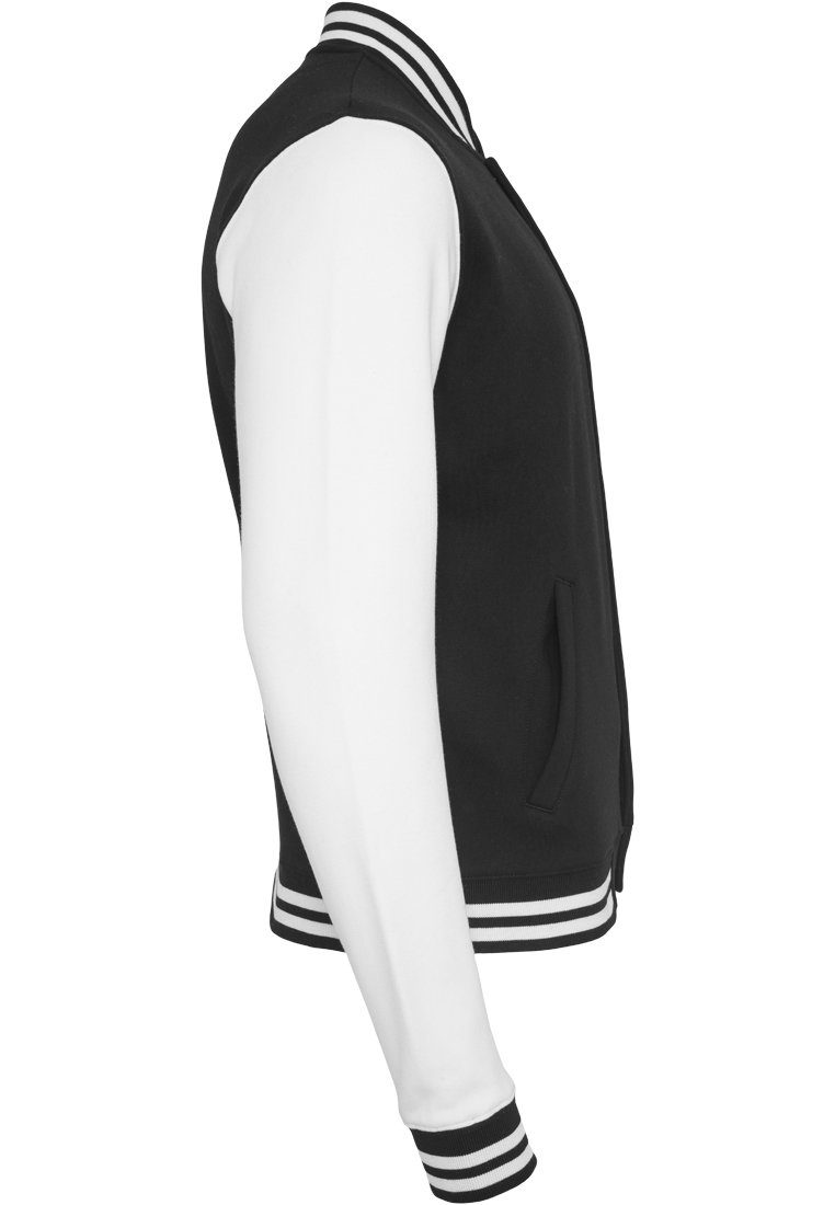 Outdoorjacke Herren College (1-St) Sweatjacket black/white URBAN 2-tone CLASSICS