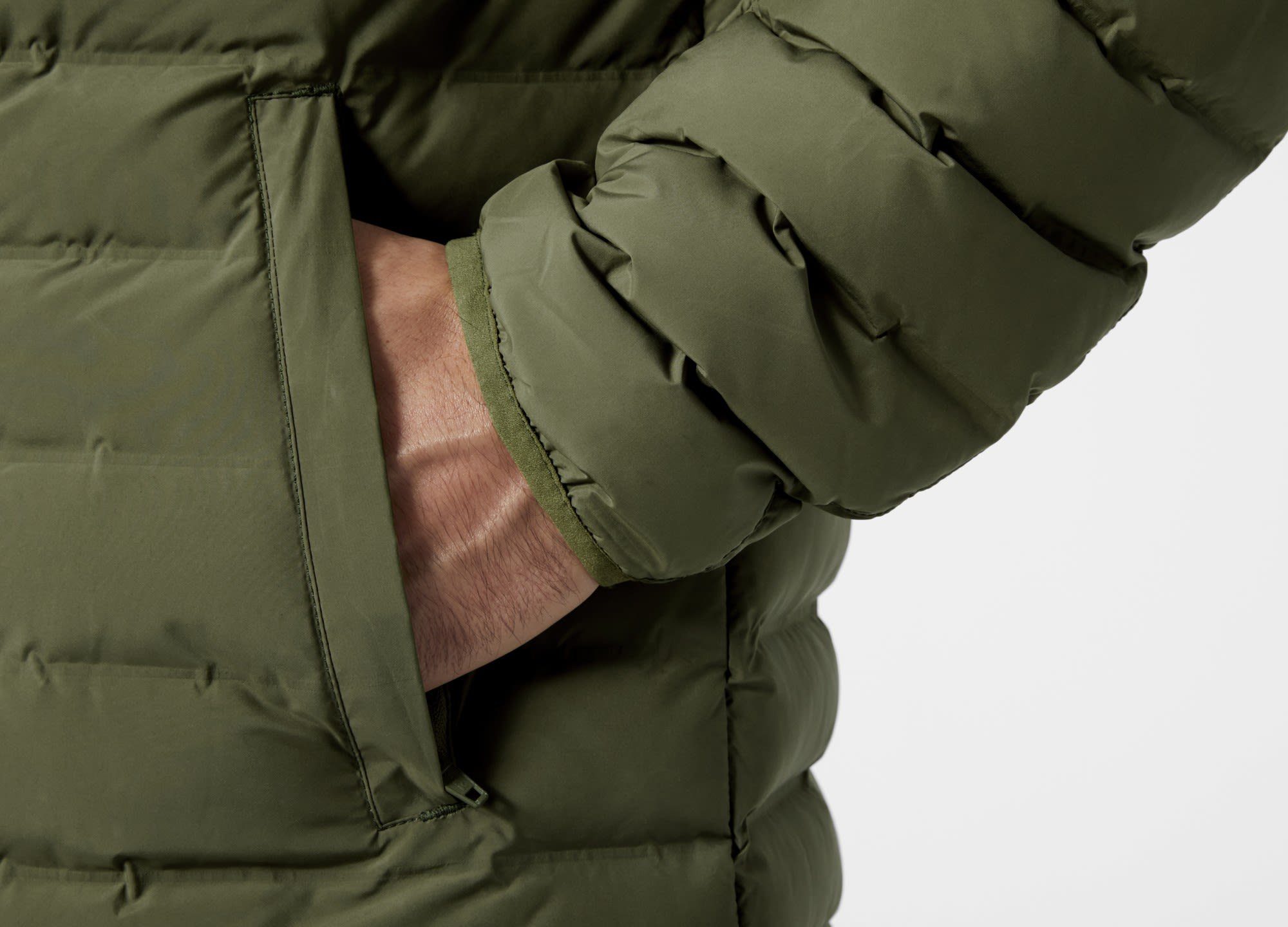 Green Mono Helly Insulator Material Hansen Terrain Helly Anorak Hooded M Hansen