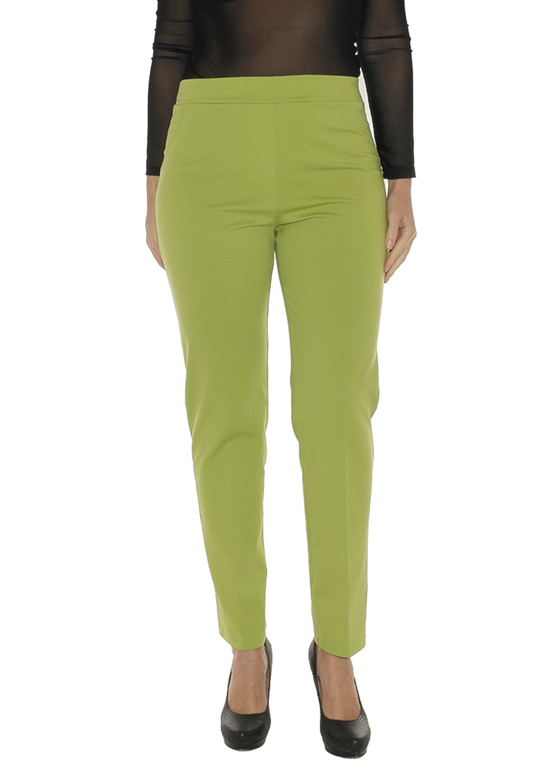 SYS Schlupfchinohose Stoffhose Damen Chinohose Slim günstig online kaufen