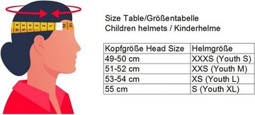 protectWEAR Motorradhelm SA03-RT-XS Kinder Integralhelm (Robuster & Leiser Motorrad Helm, Kinn & Kopf Belüftung), Optimale Passform und maximaler Komfort für sicheren Schutz