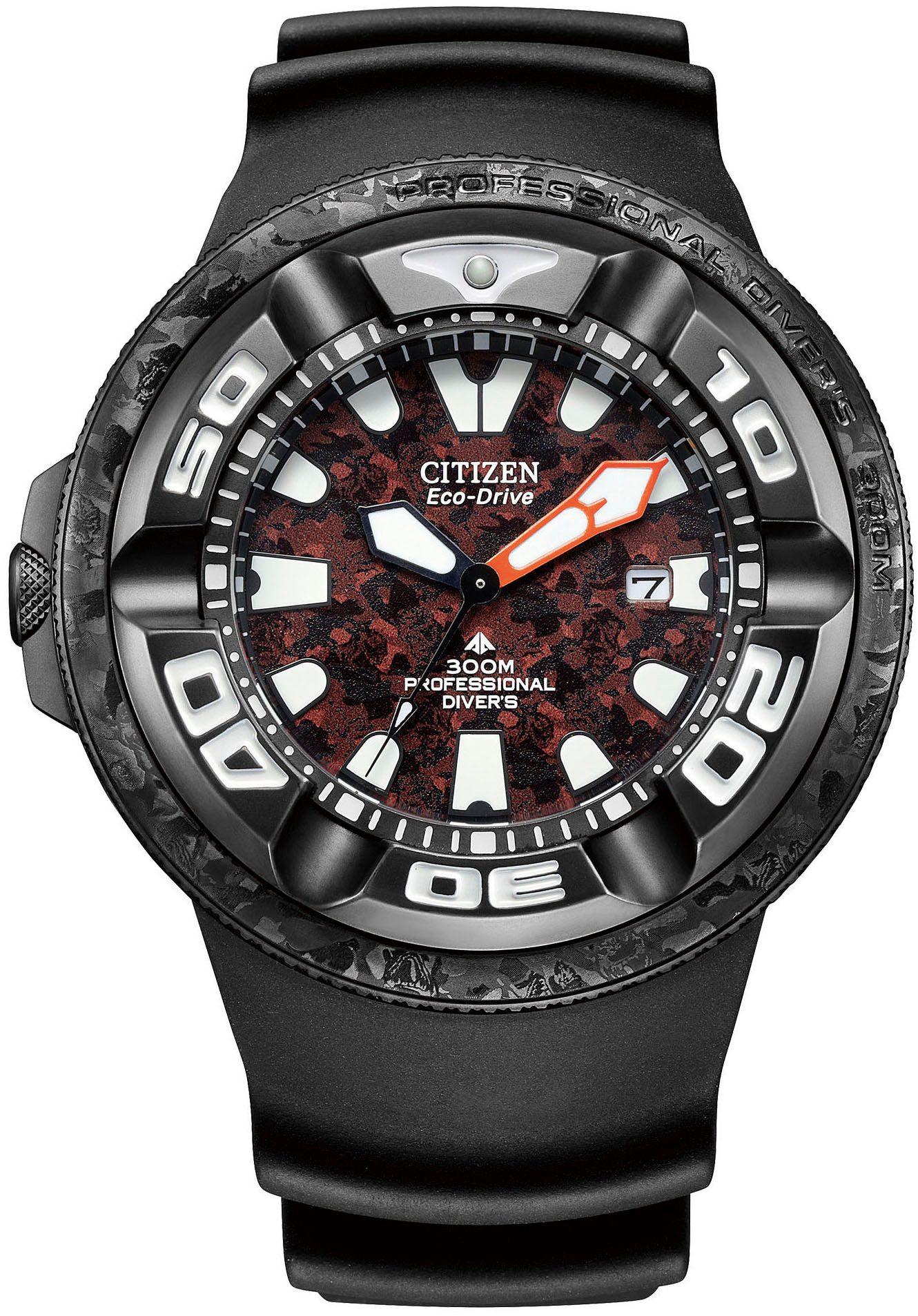 Citizen Taucheruhr Godzilla-Promaster Professional Diver 300, Armbanduhr, Herrenuhr, limited Edition, Solar