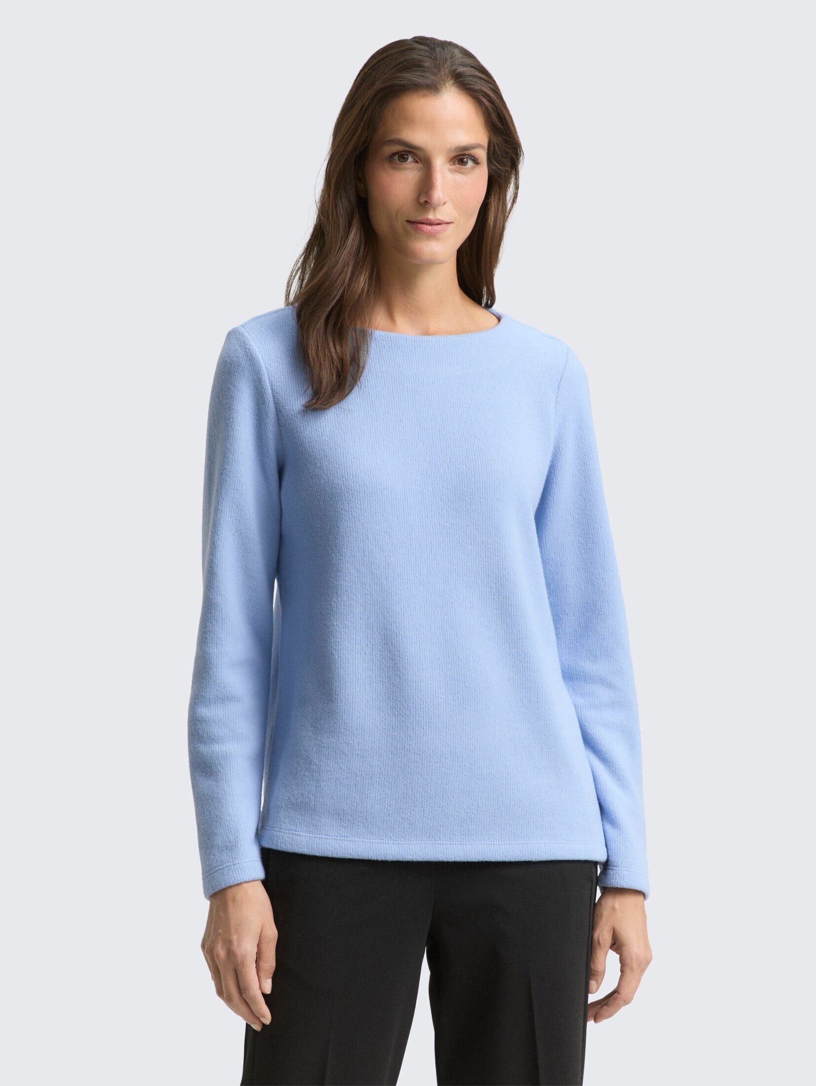 TOM TAILOR Sweatshirt Soft-Touch Sweatshirt mit günstig online kaufen