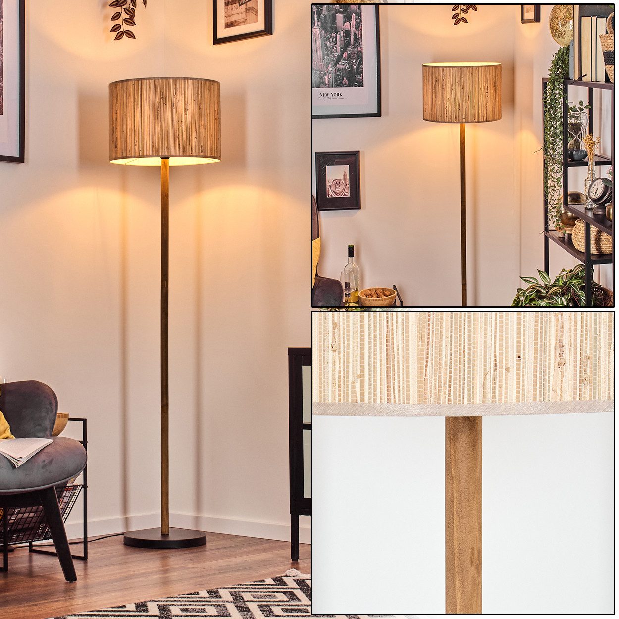 Stehlampe Stehlampe im skandinavischen Design