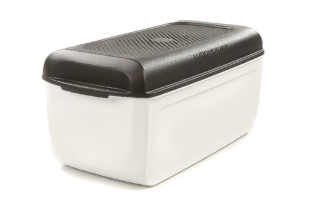 TUPPERWARE Brotkasten BrotMax Junior 2 weiß schwarz Brotkasten