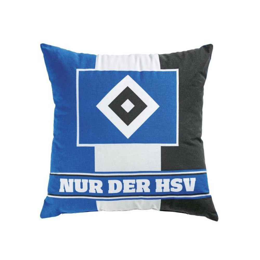 HSV Dekokissen Hamburger SV Kissen HSV Kissen Blockstreifen