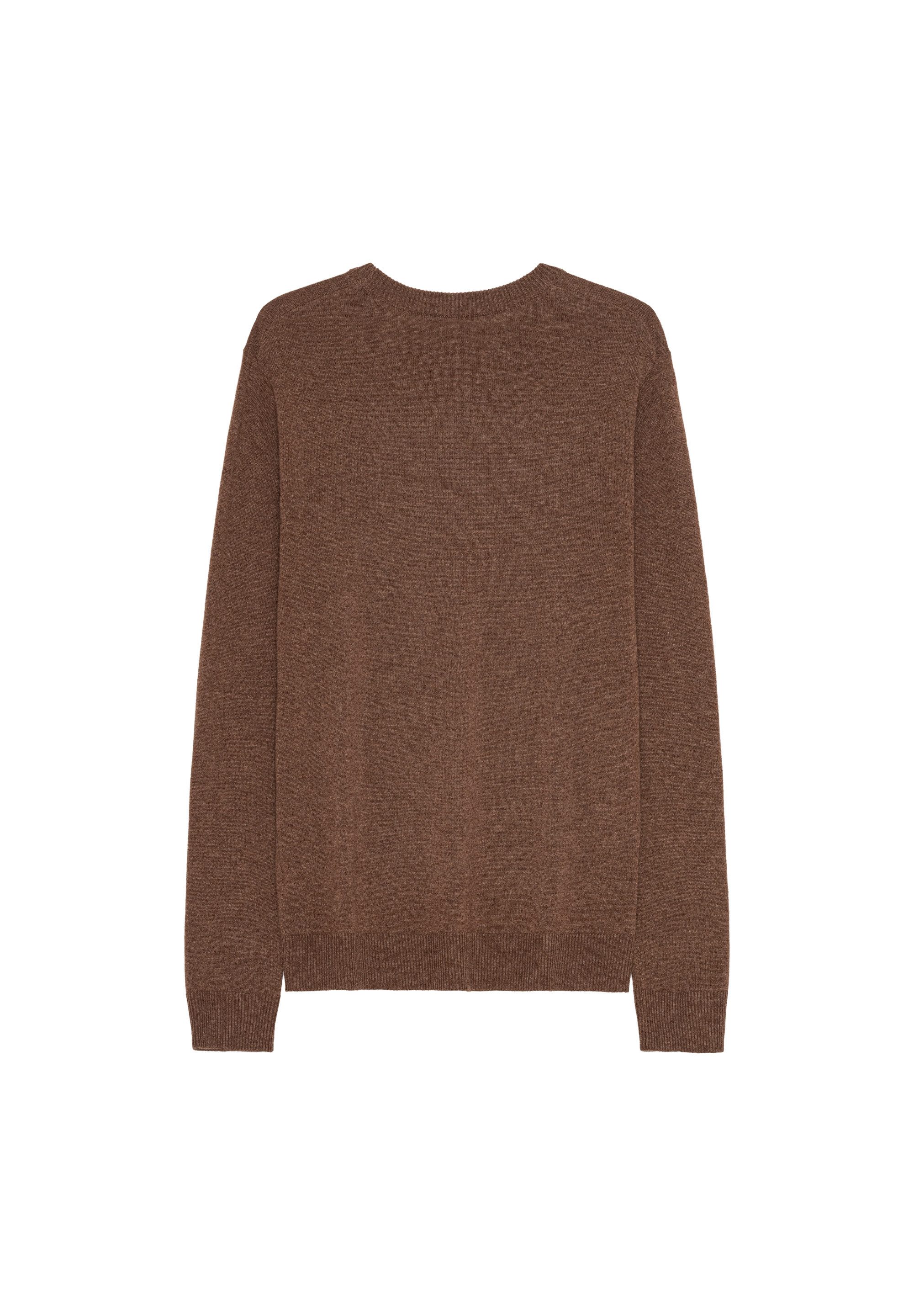 DANISH ENDURANCE Rundhalspullover Premium Knit Pullover Damen Merino Half-Zip Thermoshirt, warm, atmungsaktiv & geruchsfrei