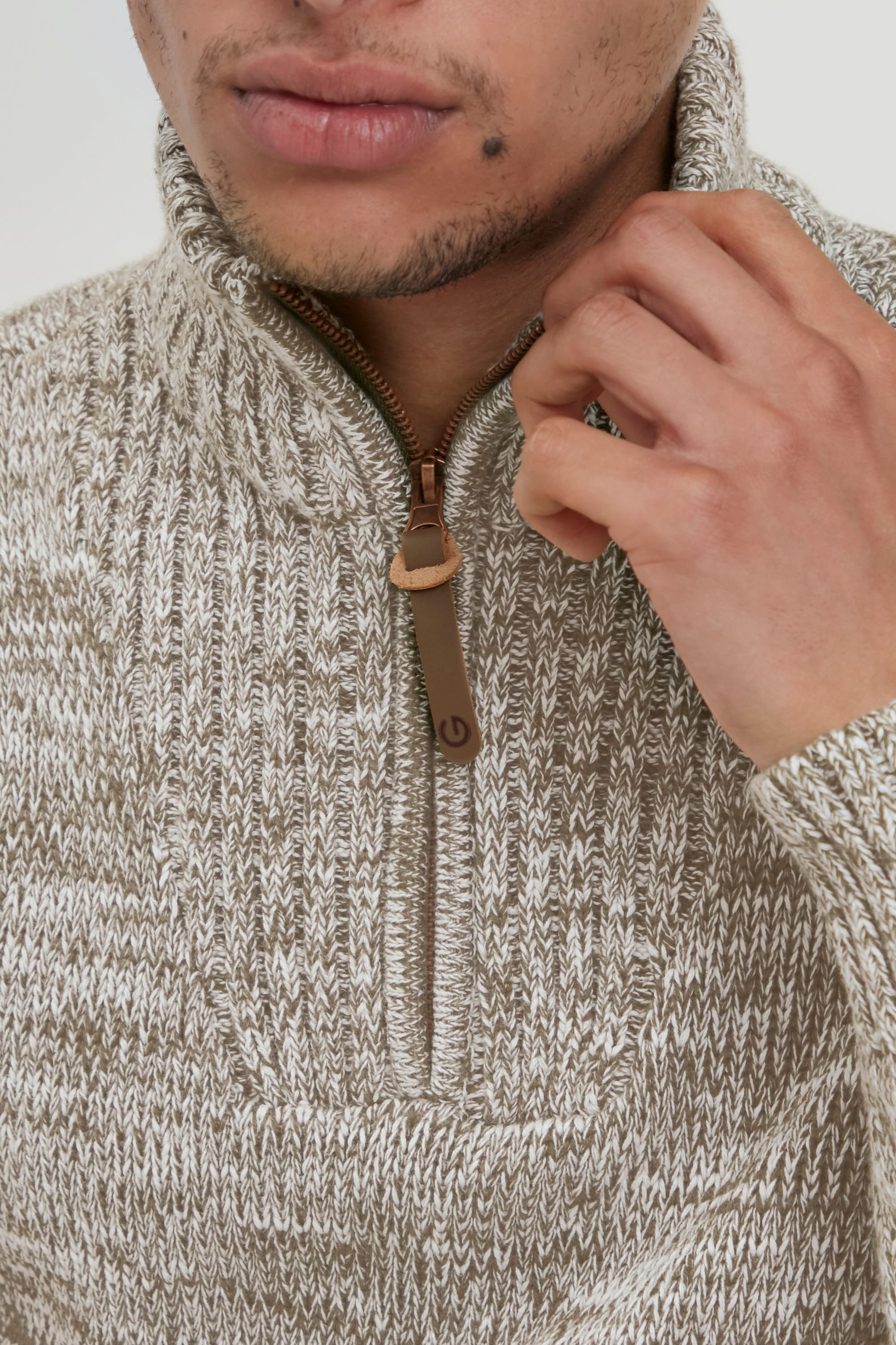 !Solid Troyer SDPhilostrate Strickpulli in Melange-Optik günstig online kaufen