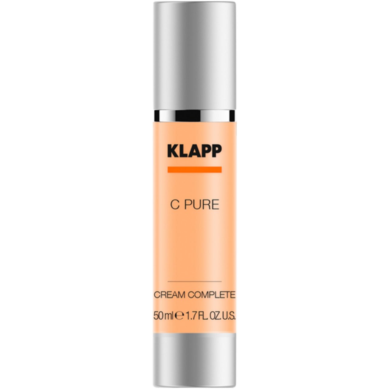 Klapp Cosmetics Anti-Aging-Creme C Pure Cream Complete, Mit Vitamin C für einen strahlenden Teint und anti