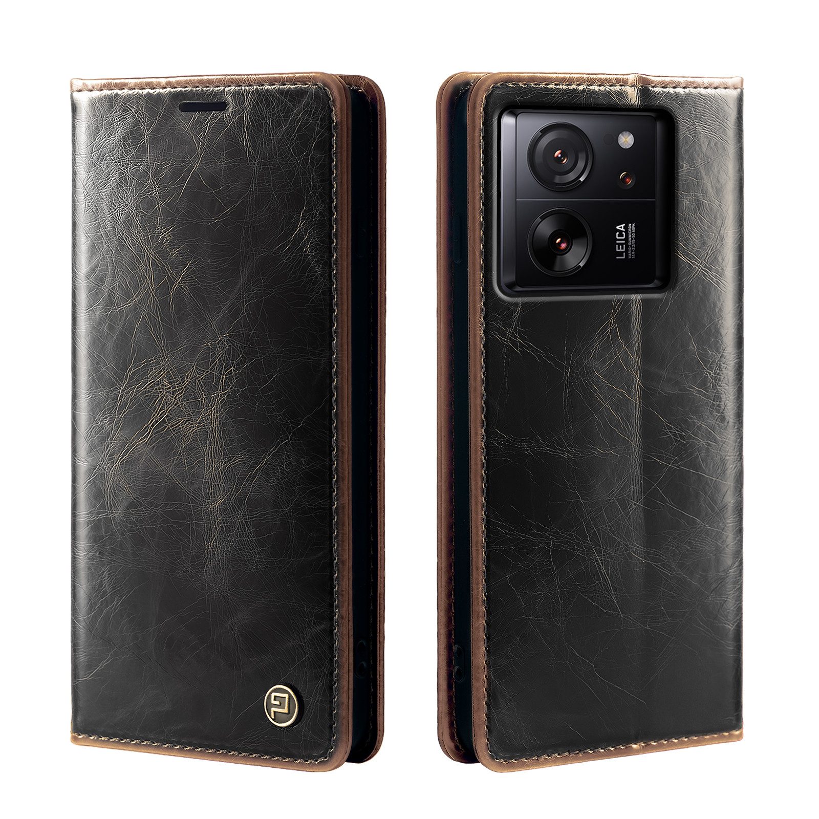 Tec-Expert Handyhülle Tasche Hülle für Xiaomi 13T & Xiaomi 13T Pro 6.67 Zoll, 6.67, Cover Klapphülle Case mit Kartenfach RFID Schutz aufstellbar