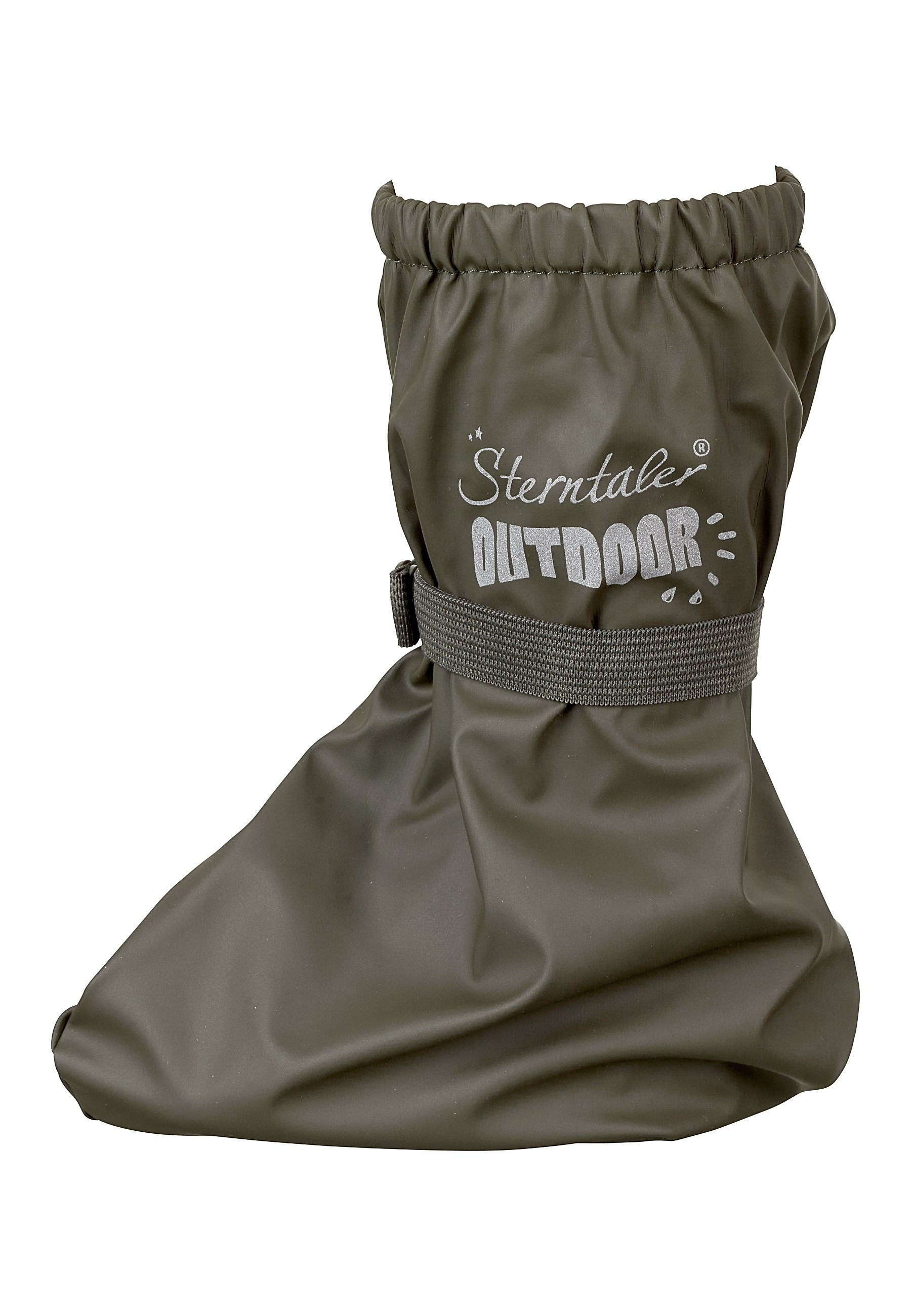 Sterntaler® Schuhüberzieher ungefüttert uni Gummistiefel (1-tlg) Regenüberschuh, Kinder Gummistiefel mit Druckknöpfen