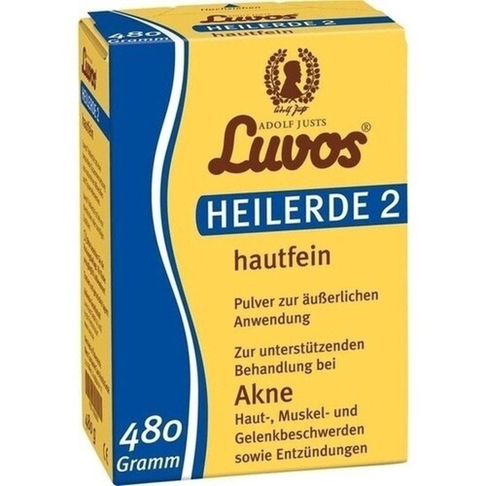 Luvos Gesichtsmaske Heilerde 2 hautfein 480g PZN 05039202