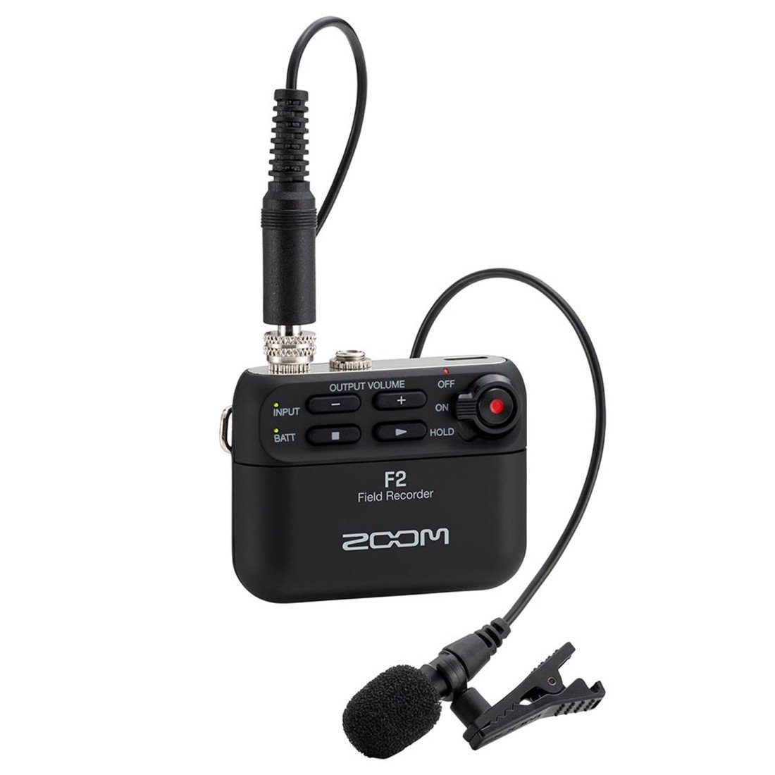 Zoom F2 Field-Recorder Digitales Aufnahmegerät