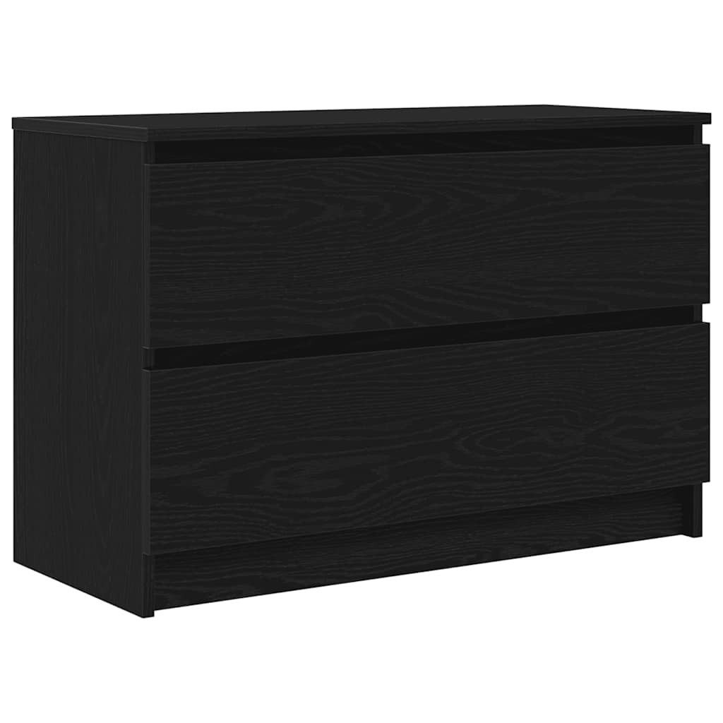 vidaXL TV-Schrank TV-Schrank Schwarz 80x35x54 cm Holzwerkstoff (1-St) günstig online kaufen