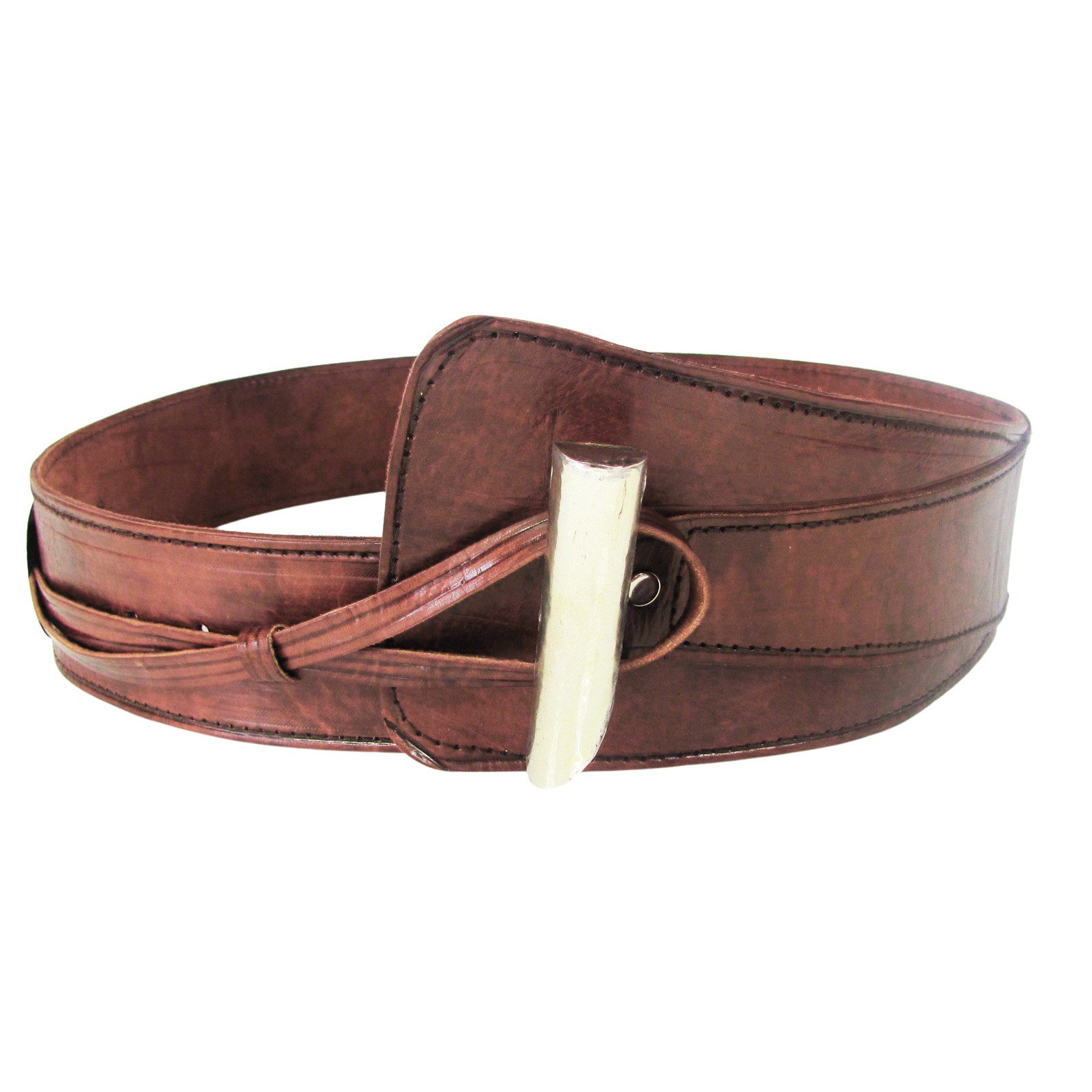 ALMADIH Taillengürtel Echtleder Damen Ledergürtel Wickelgürtel Hüftgürtel D günstig online kaufen