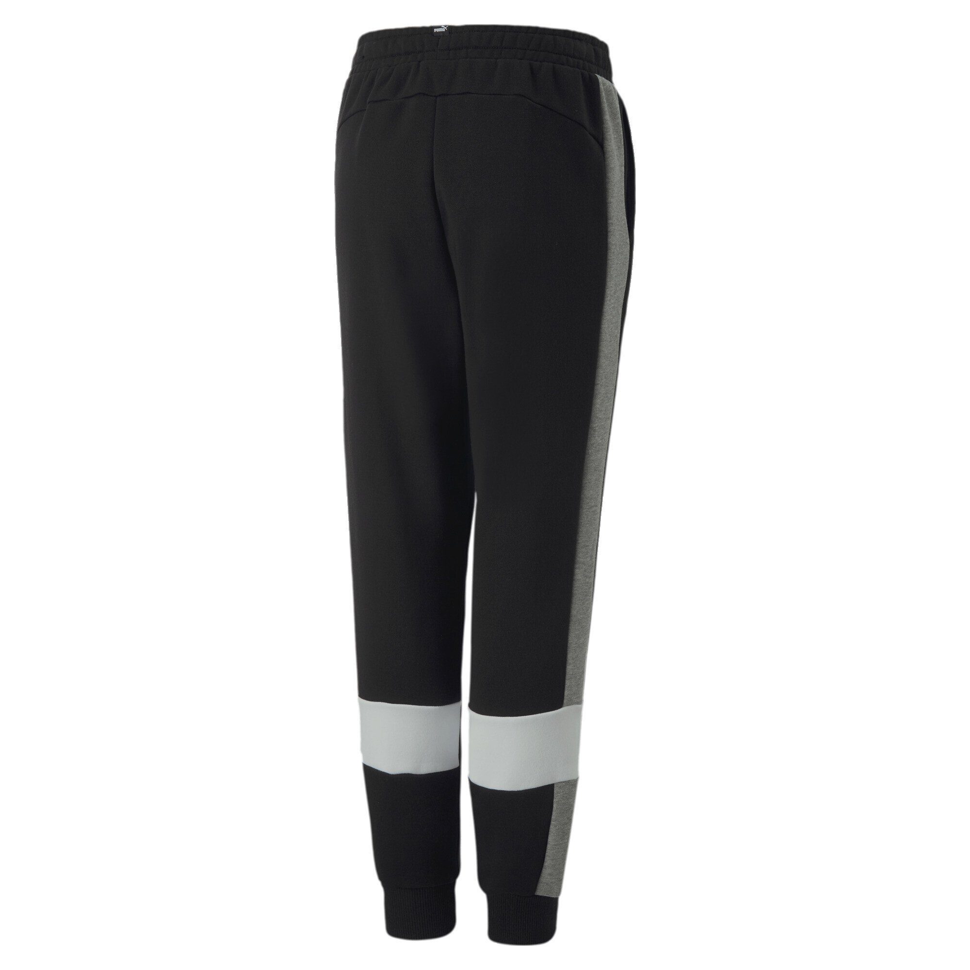 Black Sporthose Colourblock Essentials+ Jugendliche PUMA Jogginghose