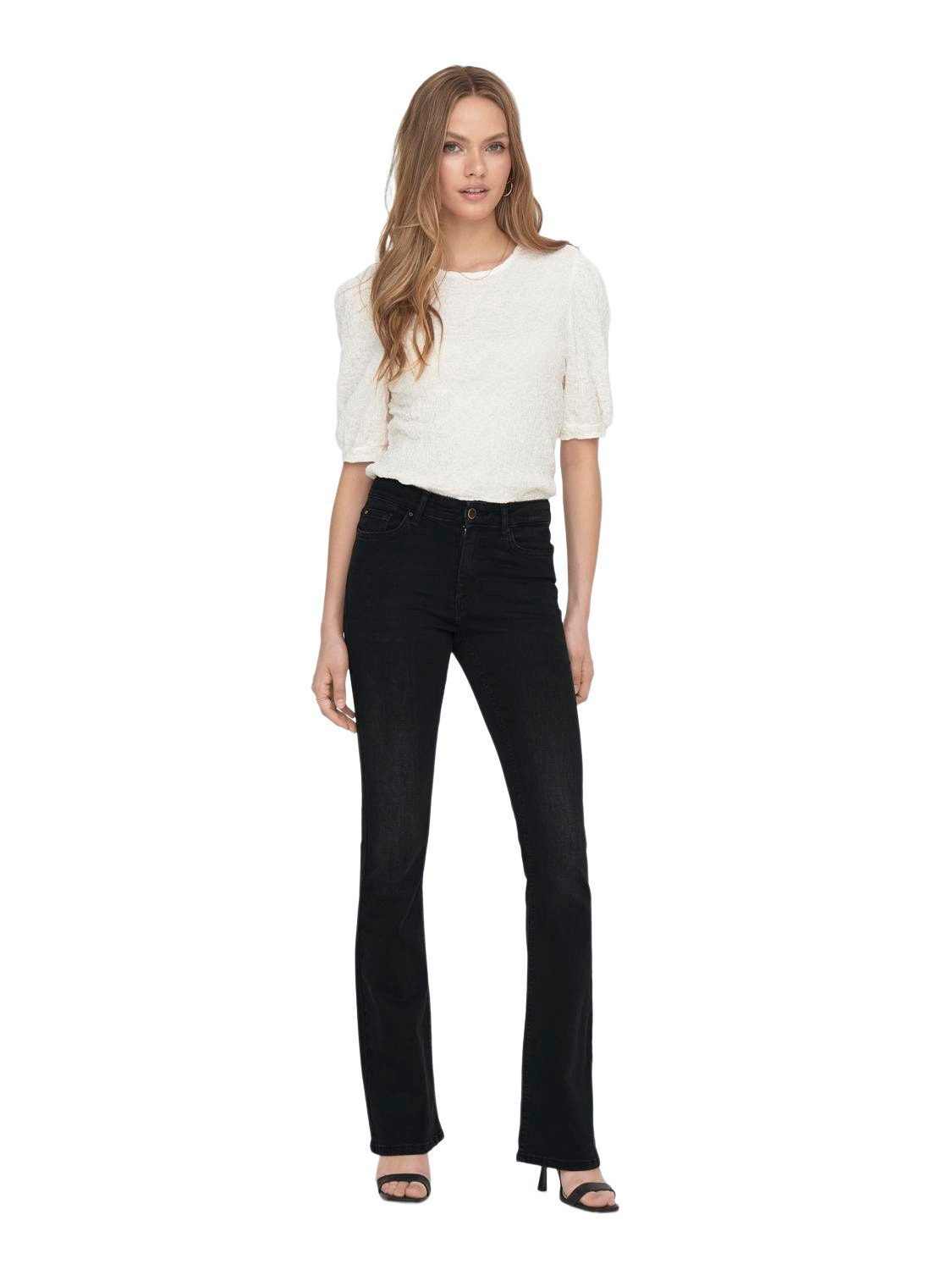 ONLY Schlagjeans ONLBLUSH MID FLARED TAI1099 günstig online kaufen
