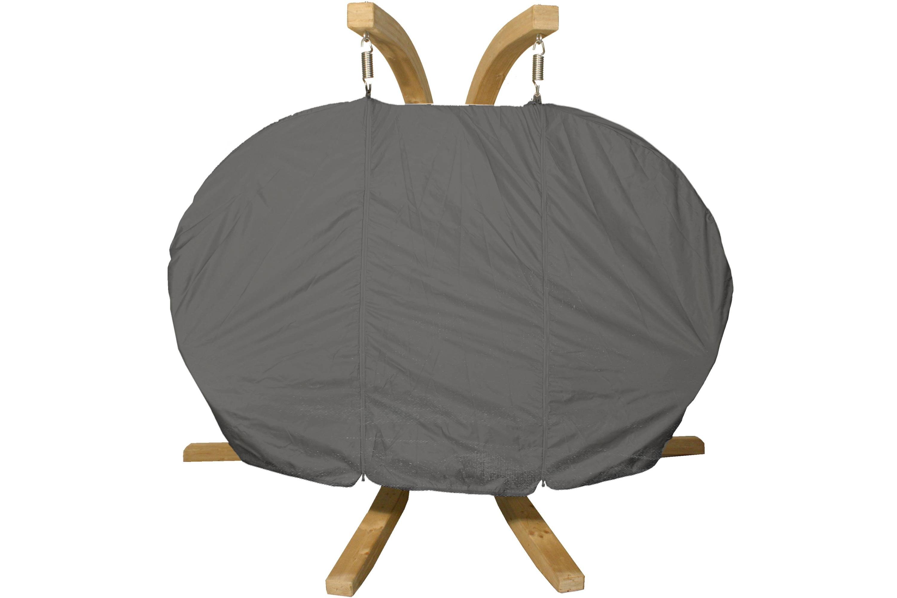 KONSIMO® Hängesessel CALLISTO Hängesesselbezug, Farbe Grau, strapazierfähig und wasserabweisend