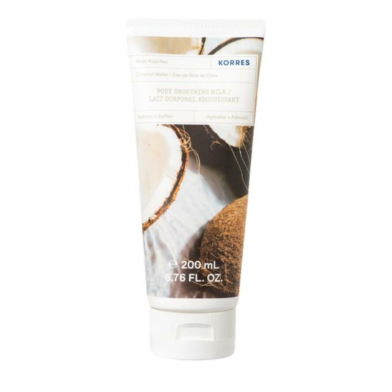 Korres Bodylotion Coconut Water Glättende Молочко для тіла