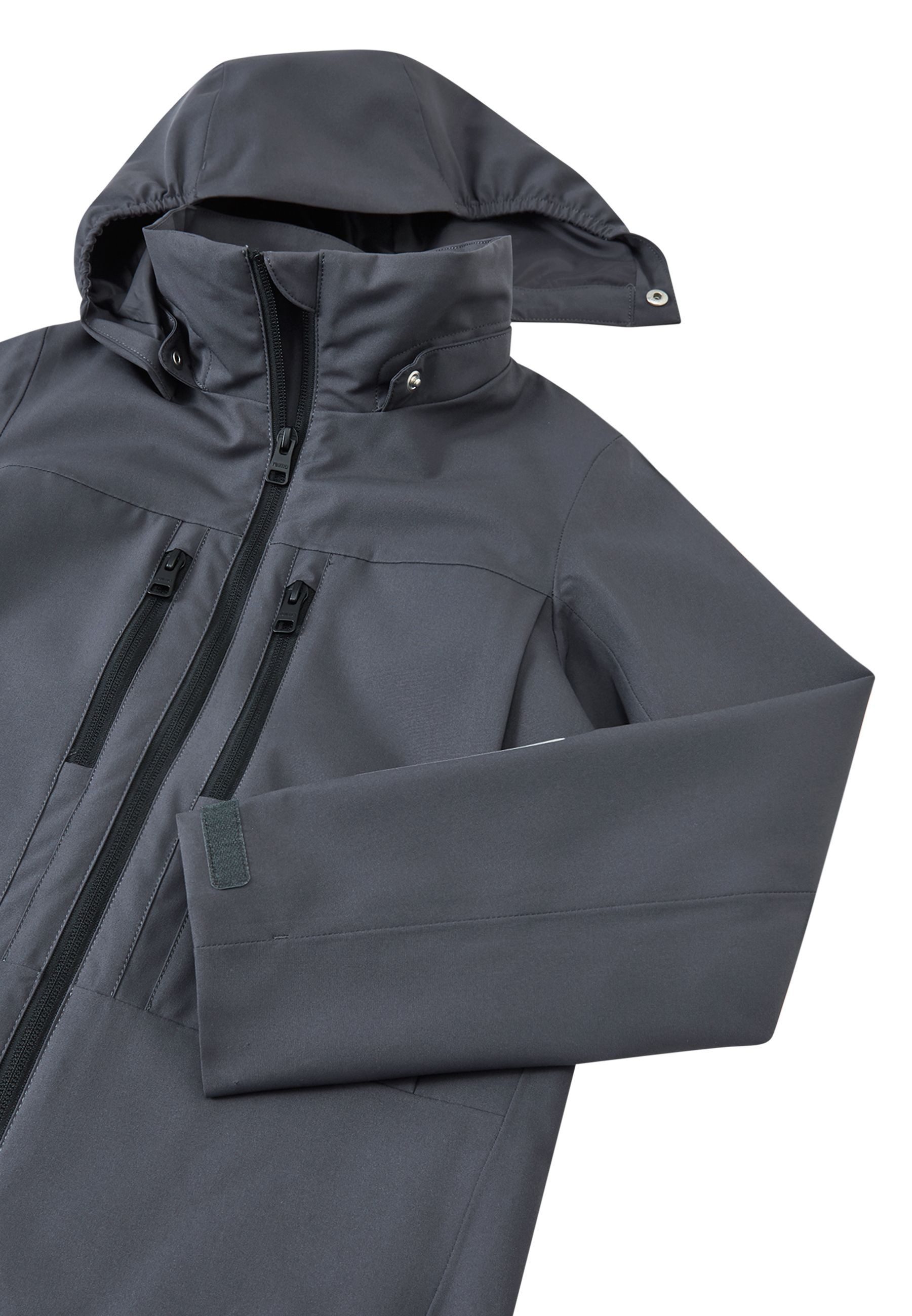 reima Allwetterjacke SAARELA ReimaTec Jacke (1-St) Wasserdichte, atmungsaktive Allwetterjacke, Zip-in-Lagensystem