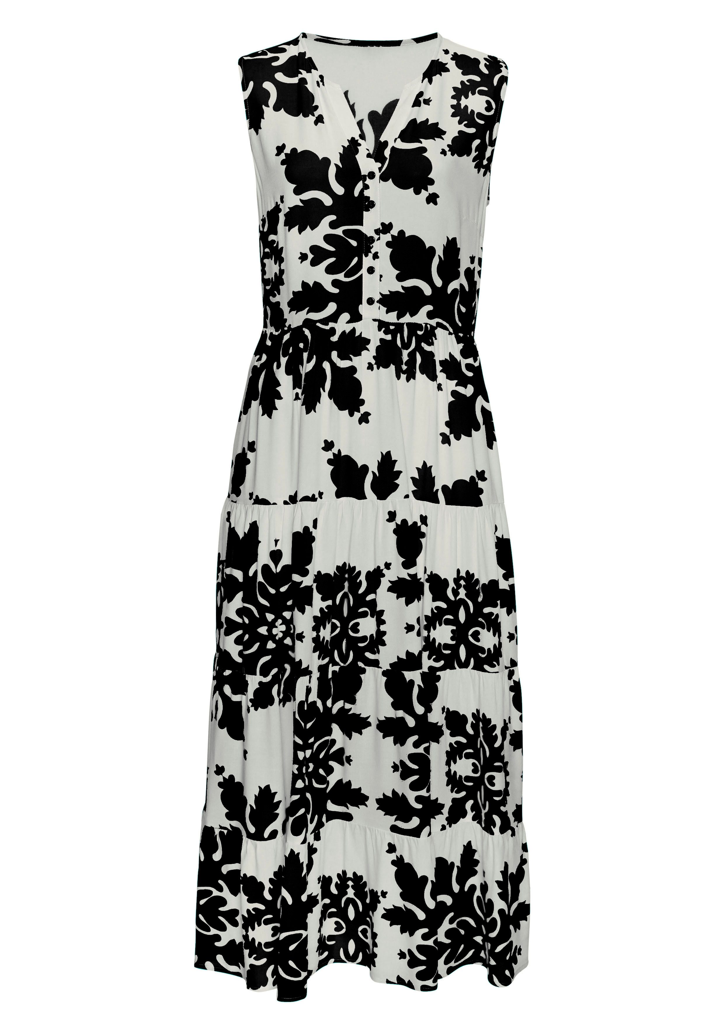 Vivance Maxikleid mit Volants, Sommerkleid. € 49,99