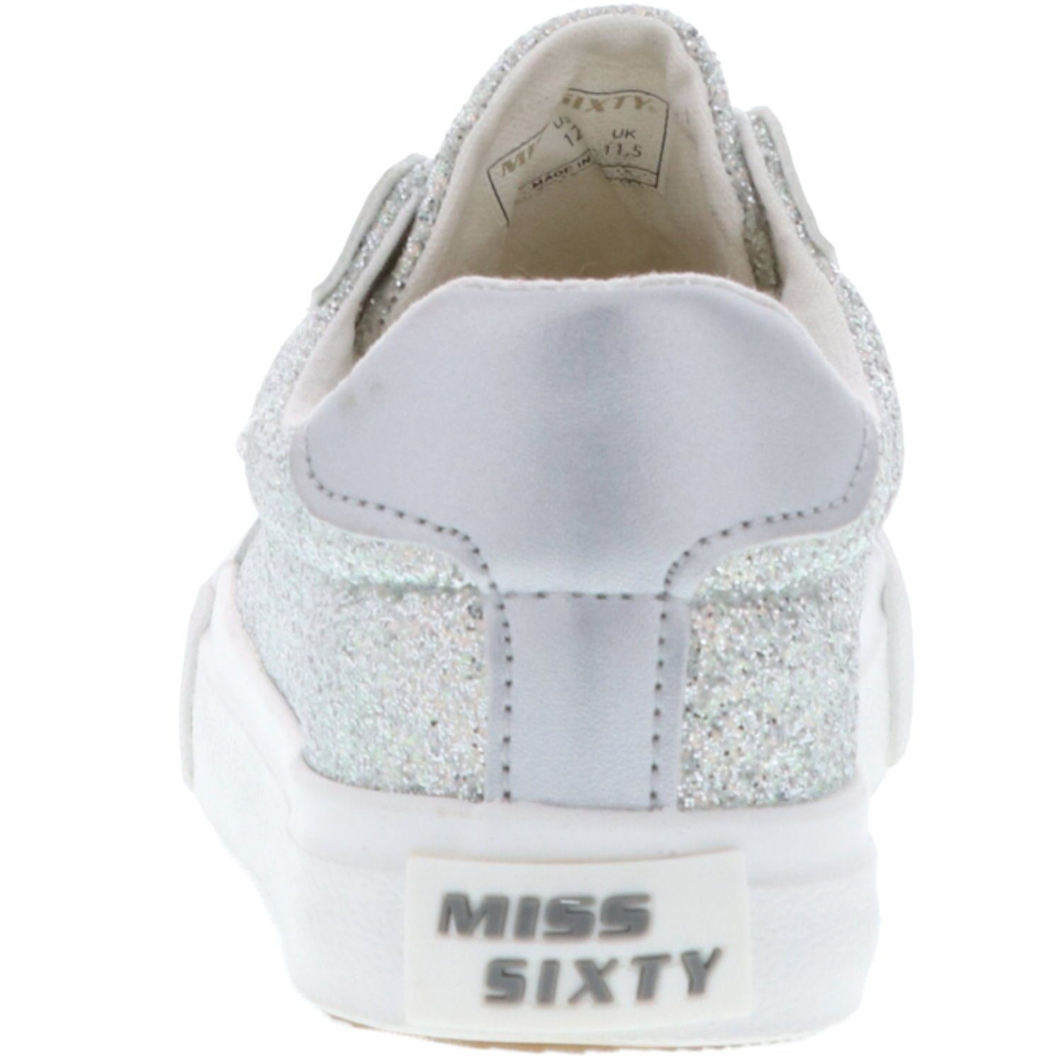 60 Ver.:150 MISS SIXTY 522 MS Silver S19 S19-SMS522 /S Schnürschuh