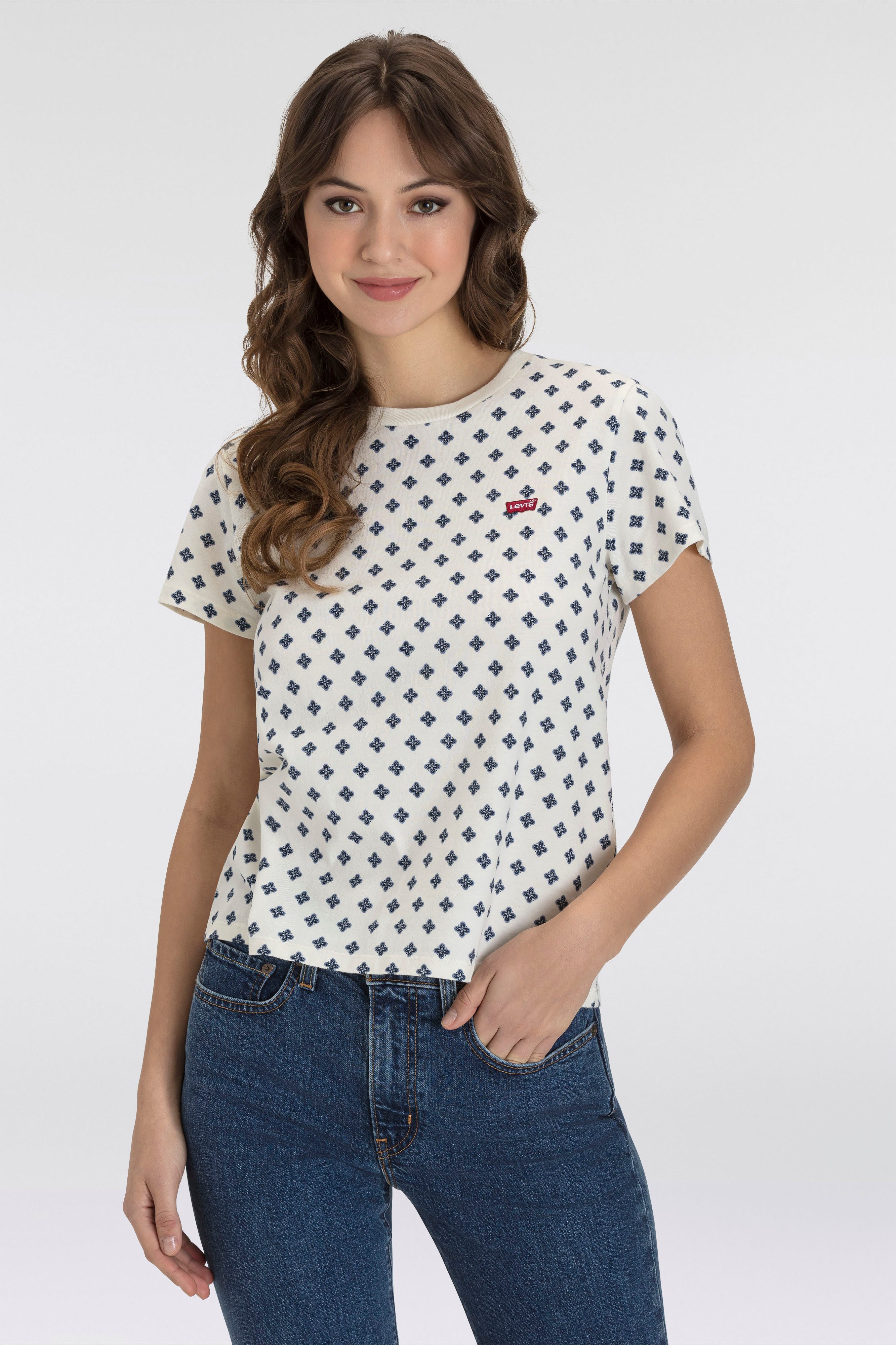Levi's® T-Shirt PERFECT TEE mit All-Over günstig online kaufen