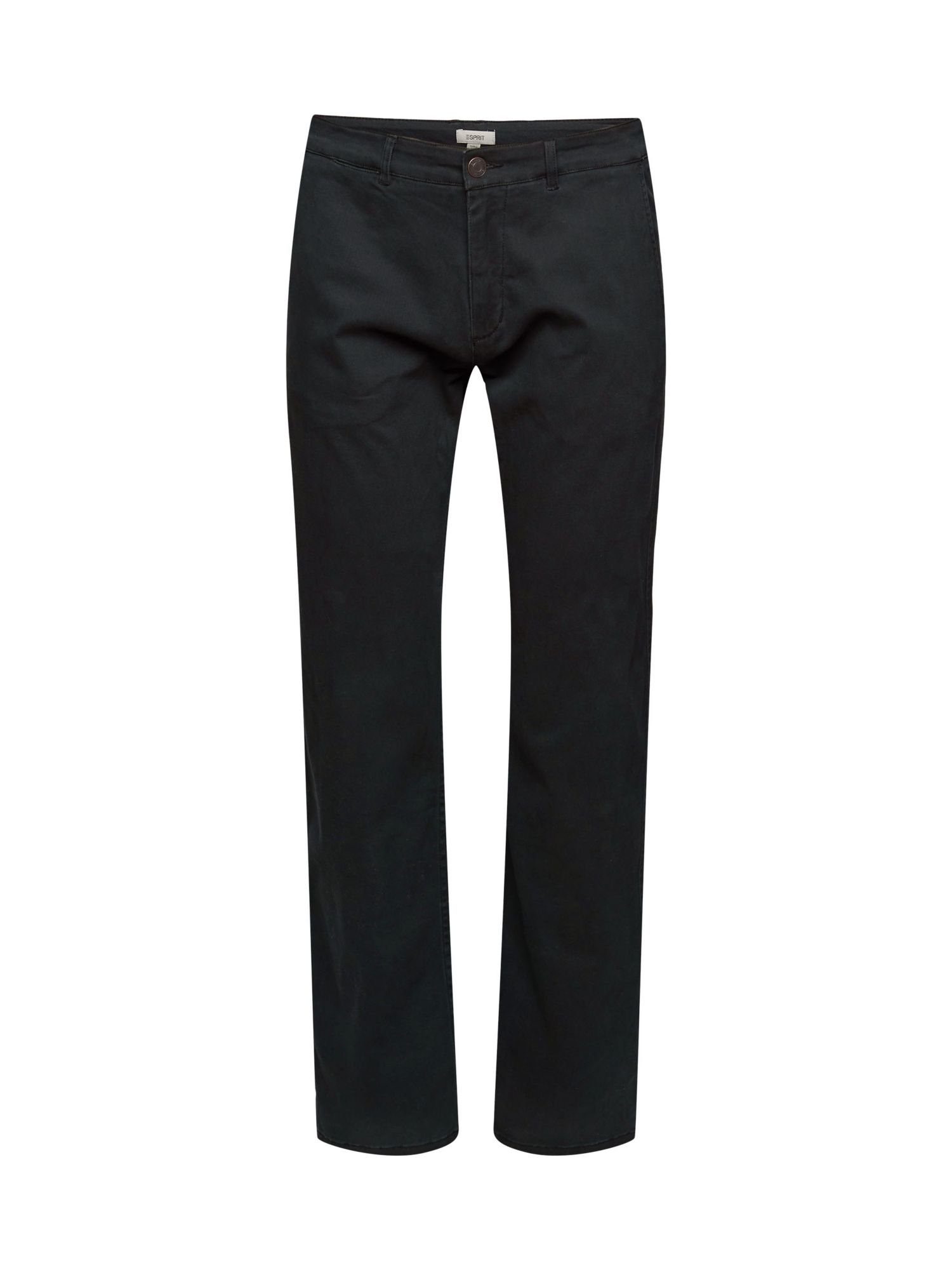 Esprit Chinohose Chino aus Baumwolle BLACK