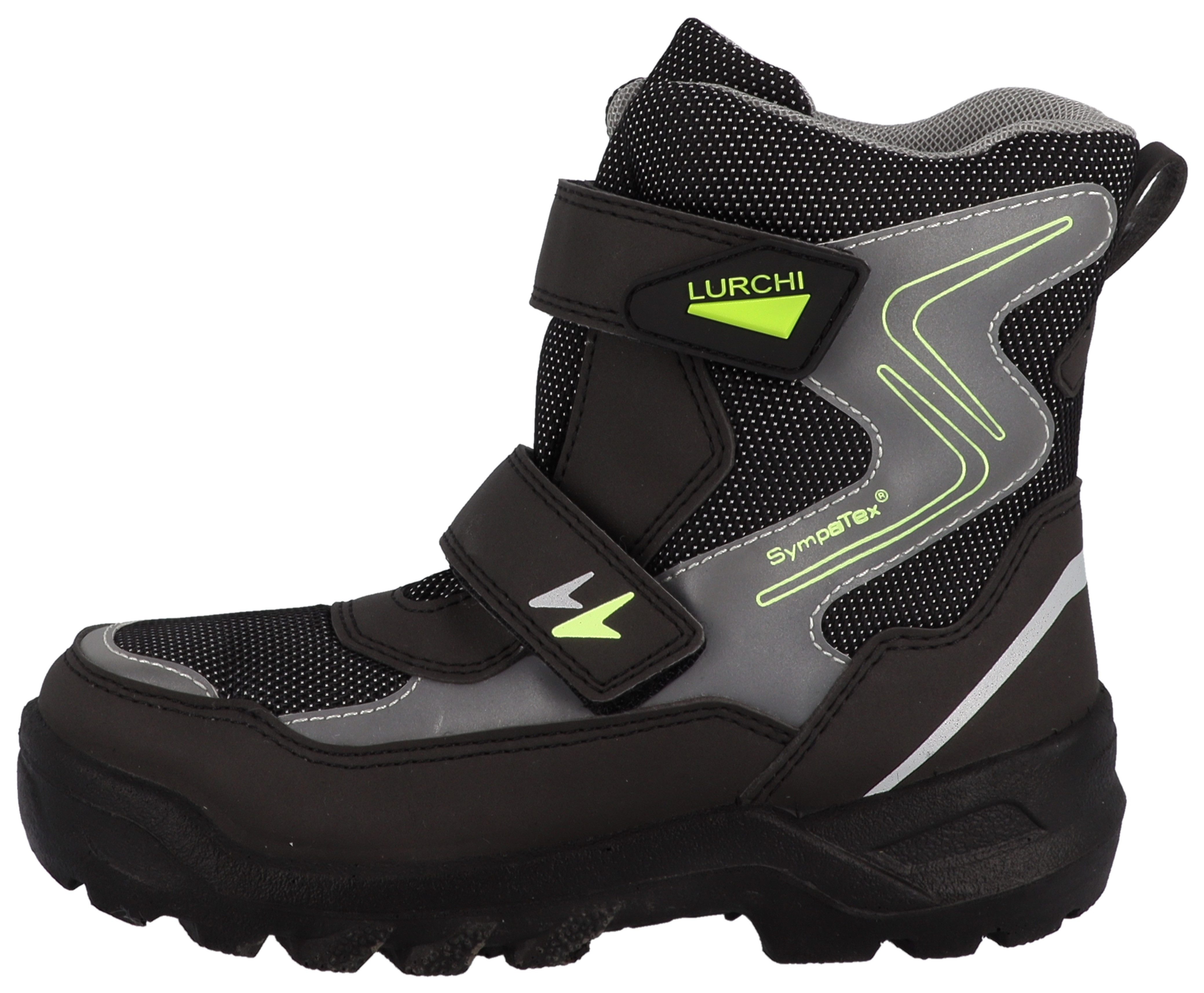 Lurchi Kamil-SYMPATEX Klettboot Stiefel mit reflektierenden Details, Größenschablonz zum Download