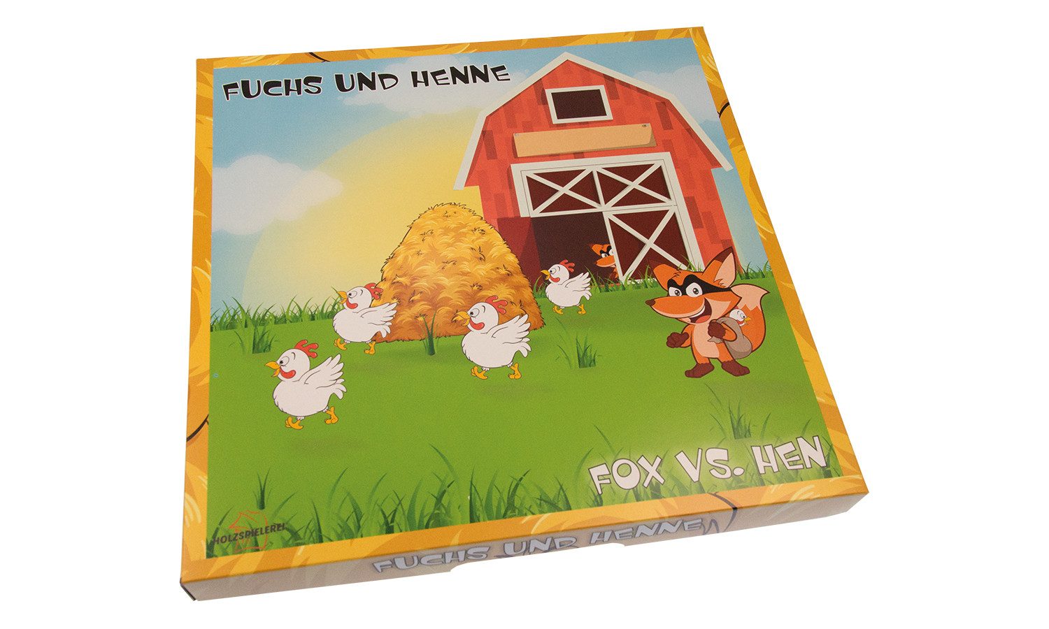 Holzspielerei Spiel Fuchs und Henne