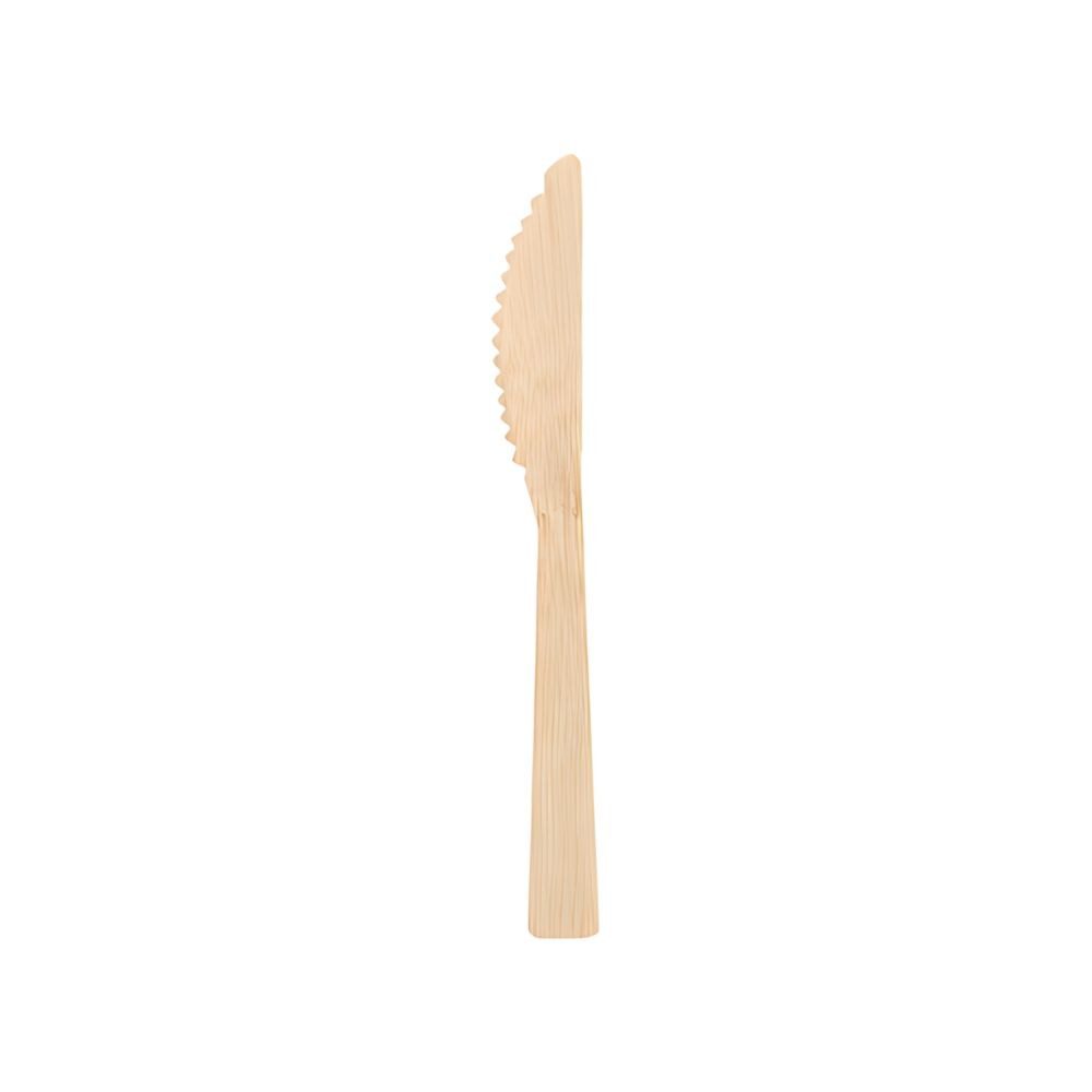 PAPSTAR Einwegmesser Messer, aus Bambus pure 17 cm 50 Stk