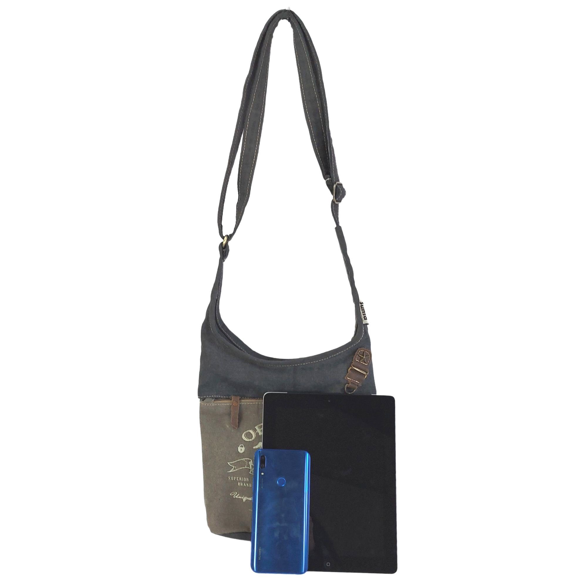 Sunsa Umhängetasche Canvas Umhängetasche Hobo Tasche, Damen Schultertasche Handtasche, Vintage Klassiker