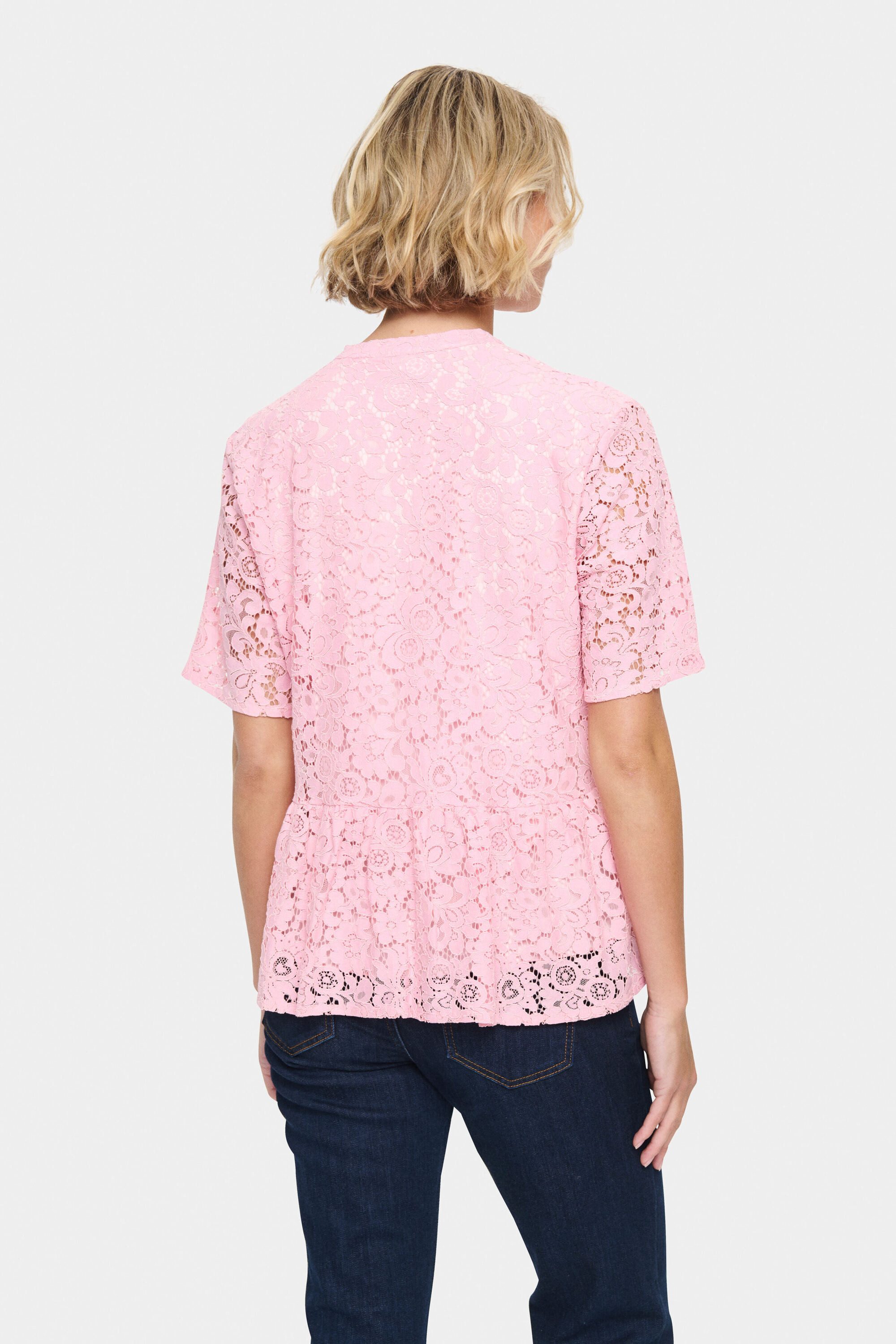 Saint Tropez Kurzarmbluse Kurzarm-Bluse ZannaSZ günstig online kaufen