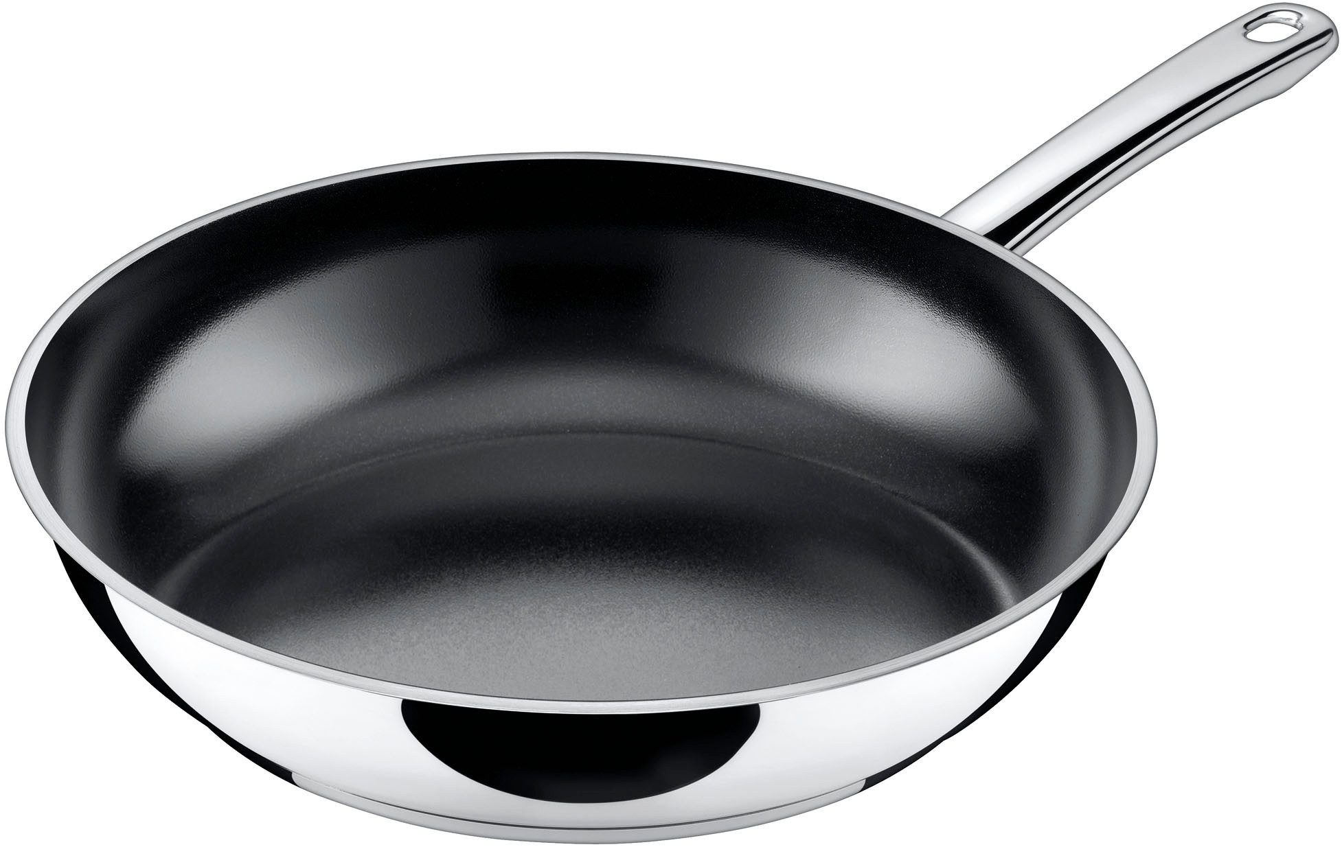 Silit Bratpfanne Talis, induktionsgeeignete Pfanne, Cromargan® Edelstahl Rostfrei 18/10 (1-tlg), mit keramischer Beschichtung, für alle Herdarten geeignet
