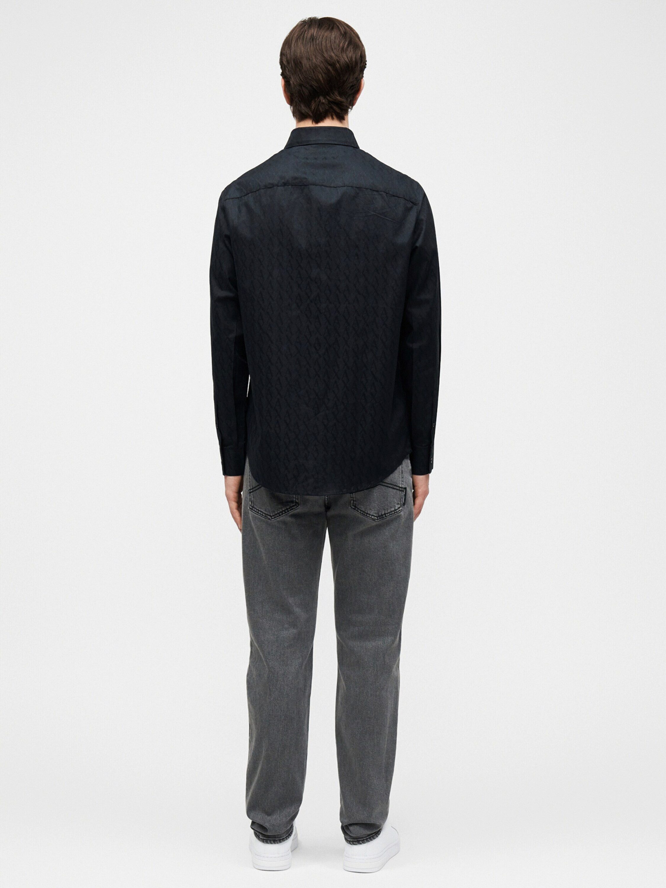 ARMANI EXCHANGE Langarmhemd (1-tlg)