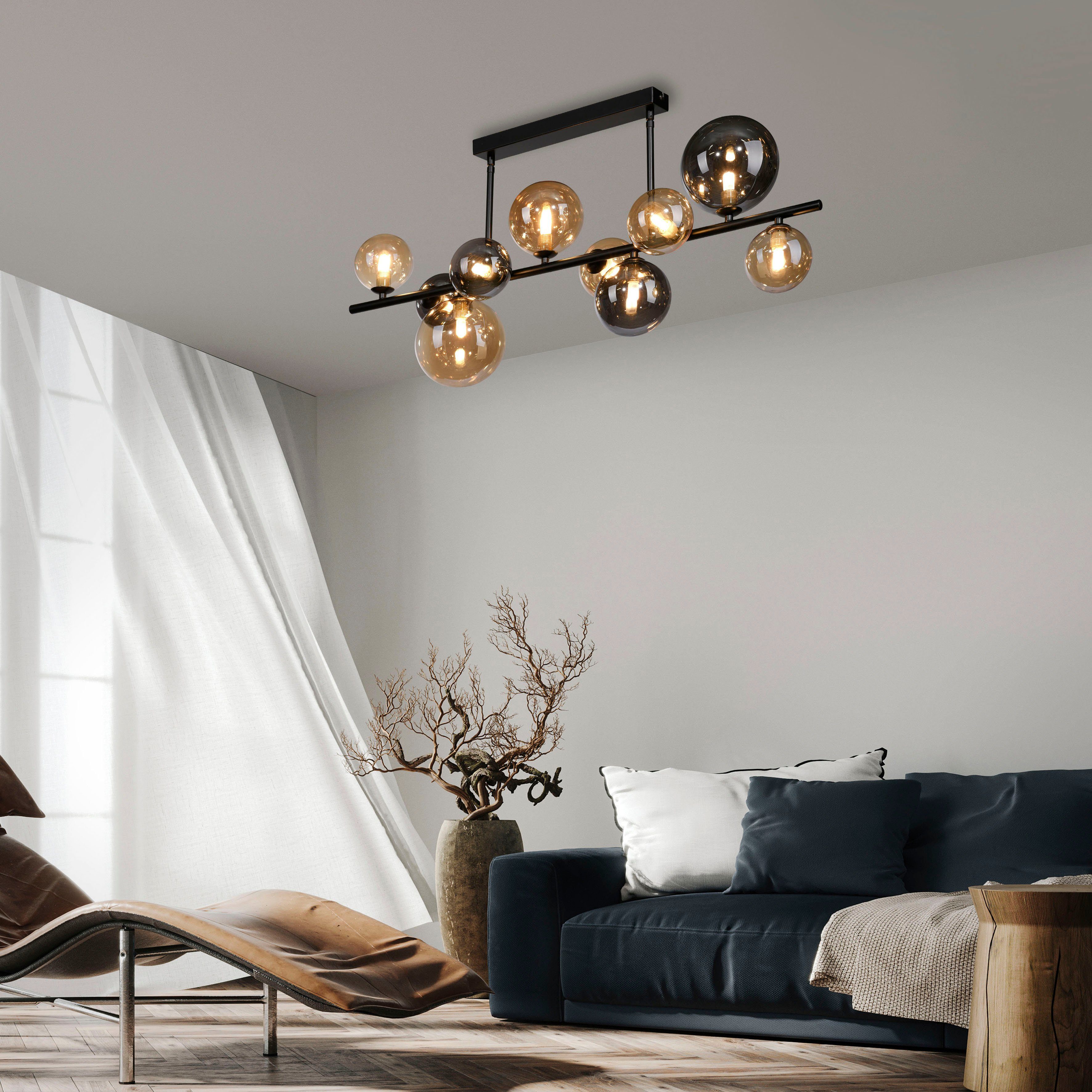 Paul Neuhaus Deckenleuchte POPSICLE, LED wechselbar, Warmweiß günstig online kaufen