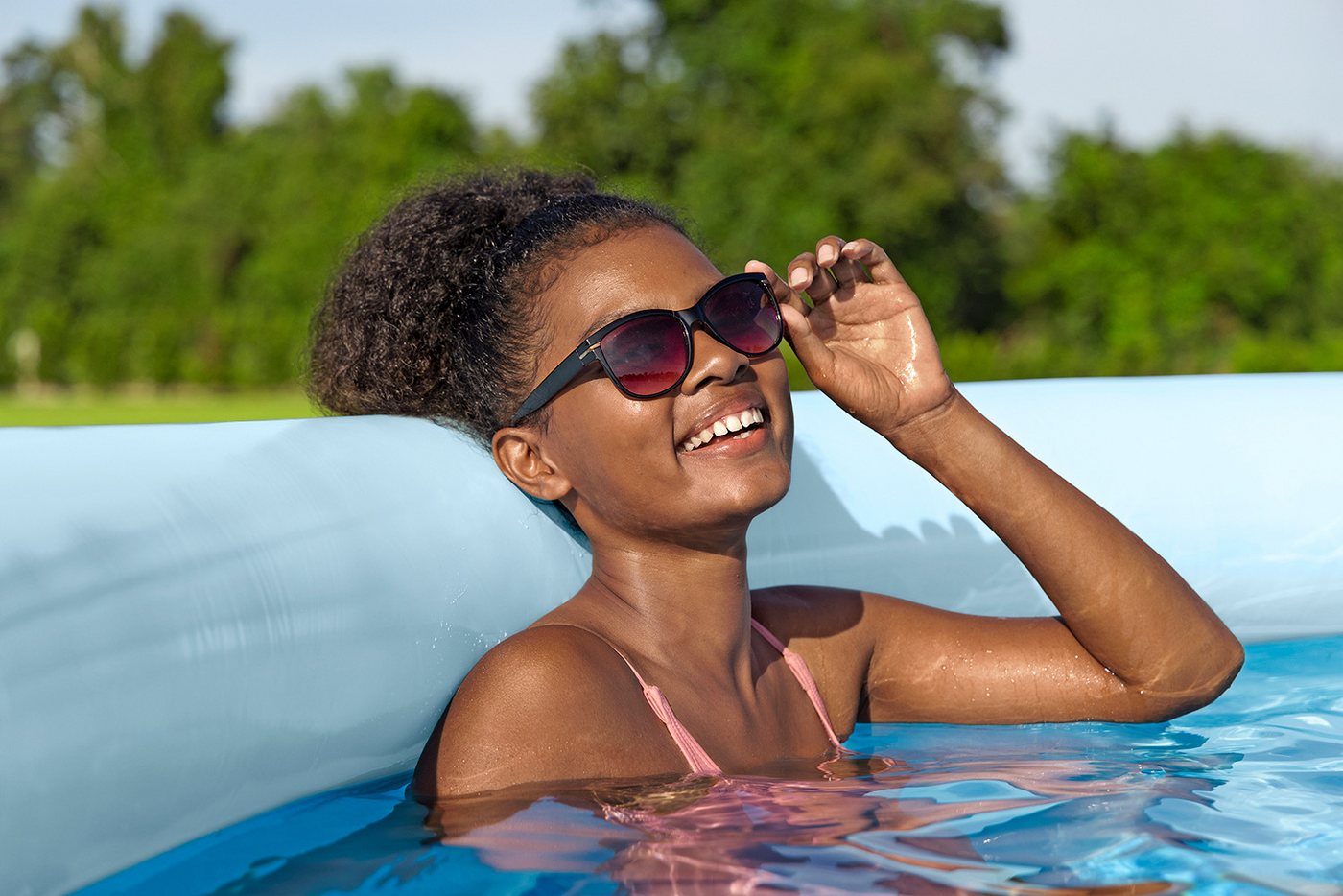 Thumbnail - Bestway Quick-Up Pool Fast Set™ Aufstellpool-Set mit Filterpumpe Ø 457 x 107 cm, Grafisches