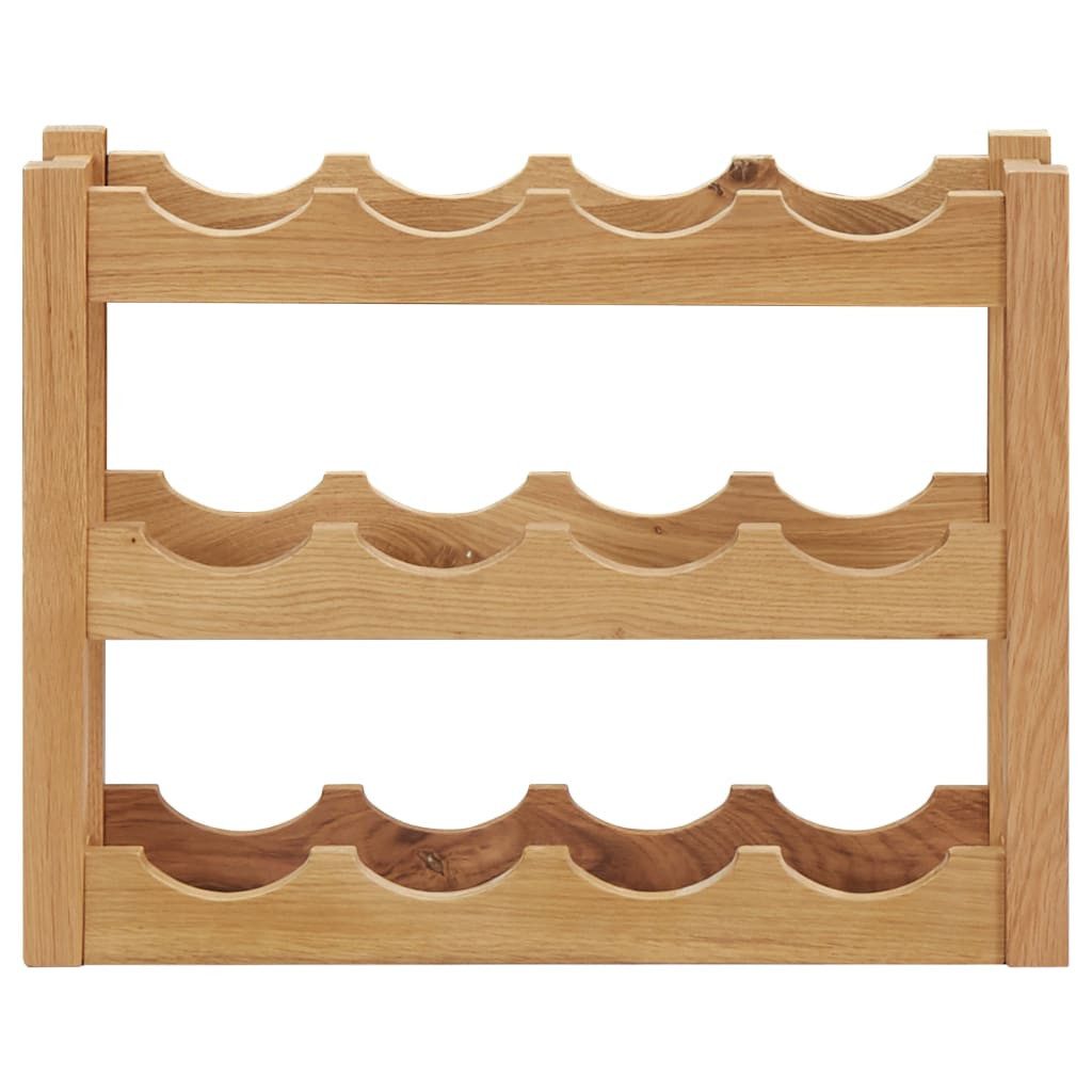 furnicato Weinregal Rustikales aus massivem Eichenholz 47 x 21 x 36 cm, 1-tlg.