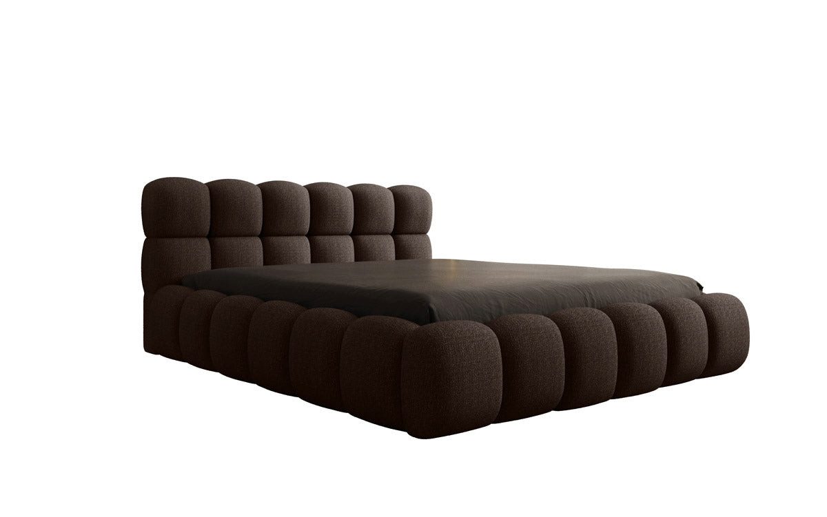 Luxusbetten24 Polsterbett Designer Polsterbett Boston Bouclé, günstig online kaufen