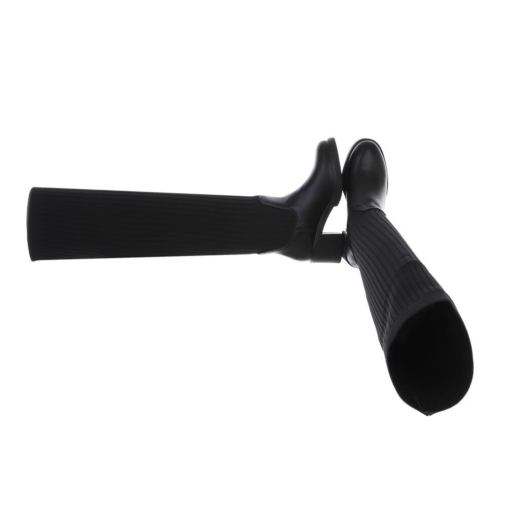 Ital-Design Damen Party & Clubwear Overkneestiefel (87108650) Blockabsatz O günstig online kaufen