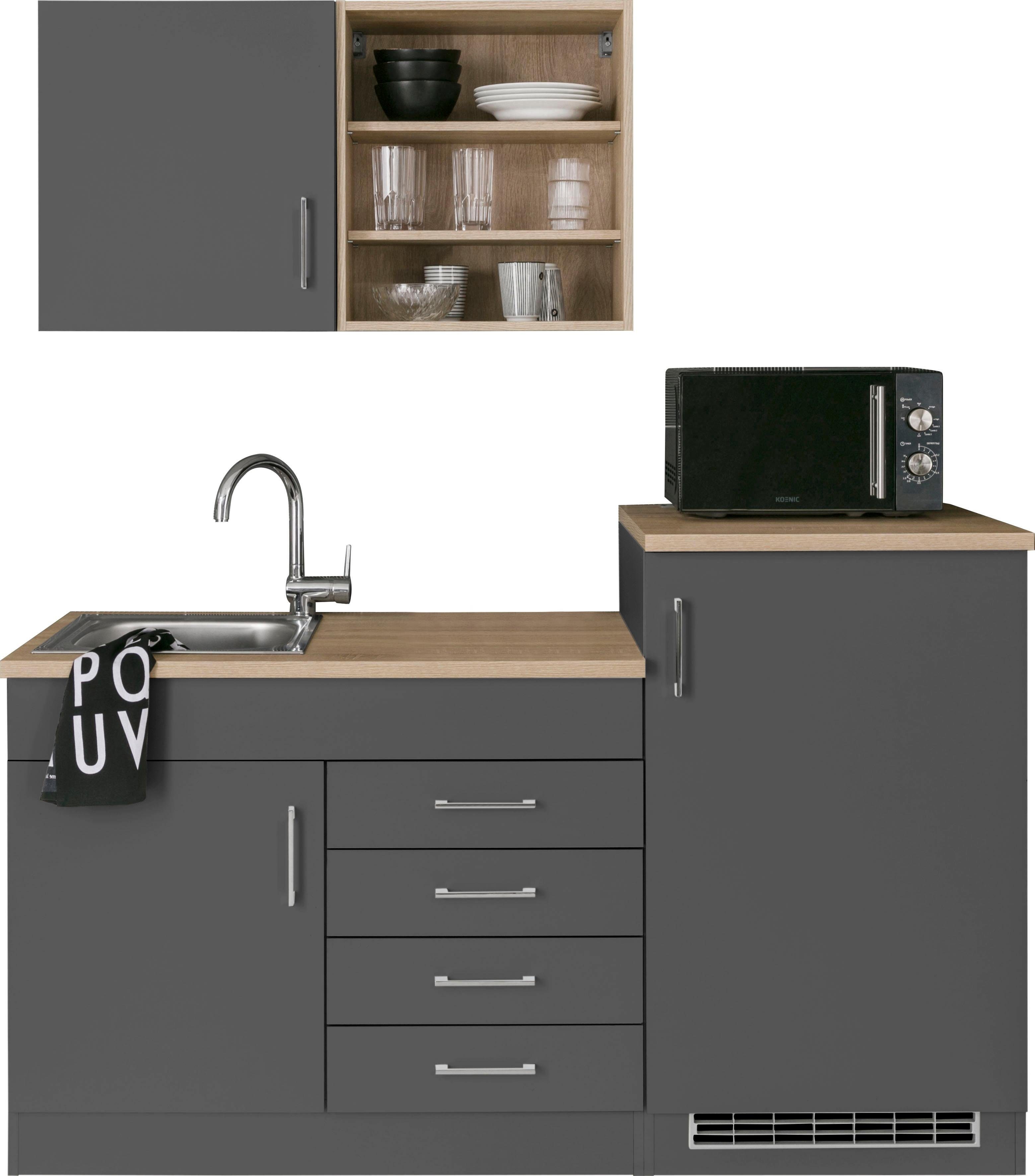 KOCHSTATION Pantryküche KS-Mali, Breite 160 cm, günstig online kaufen
