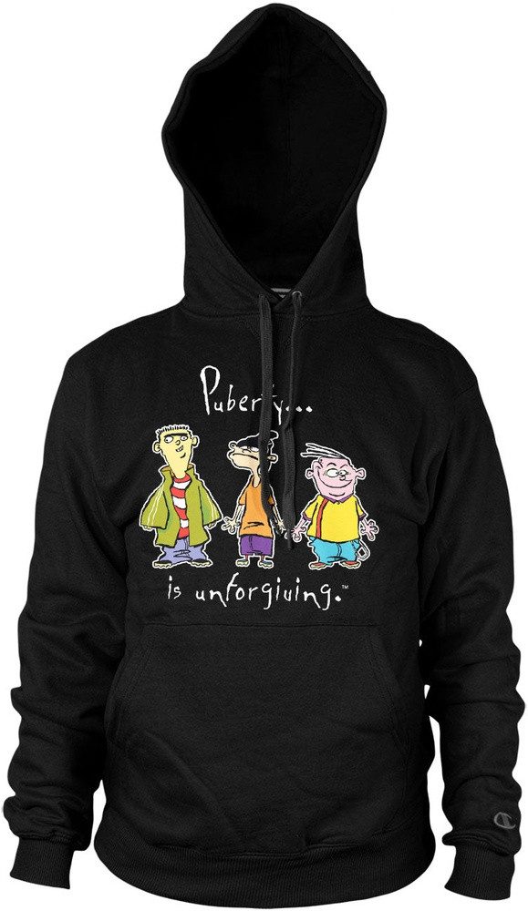 Cartoon Network Hoodie Puberty Is Unforgiving Hoodie