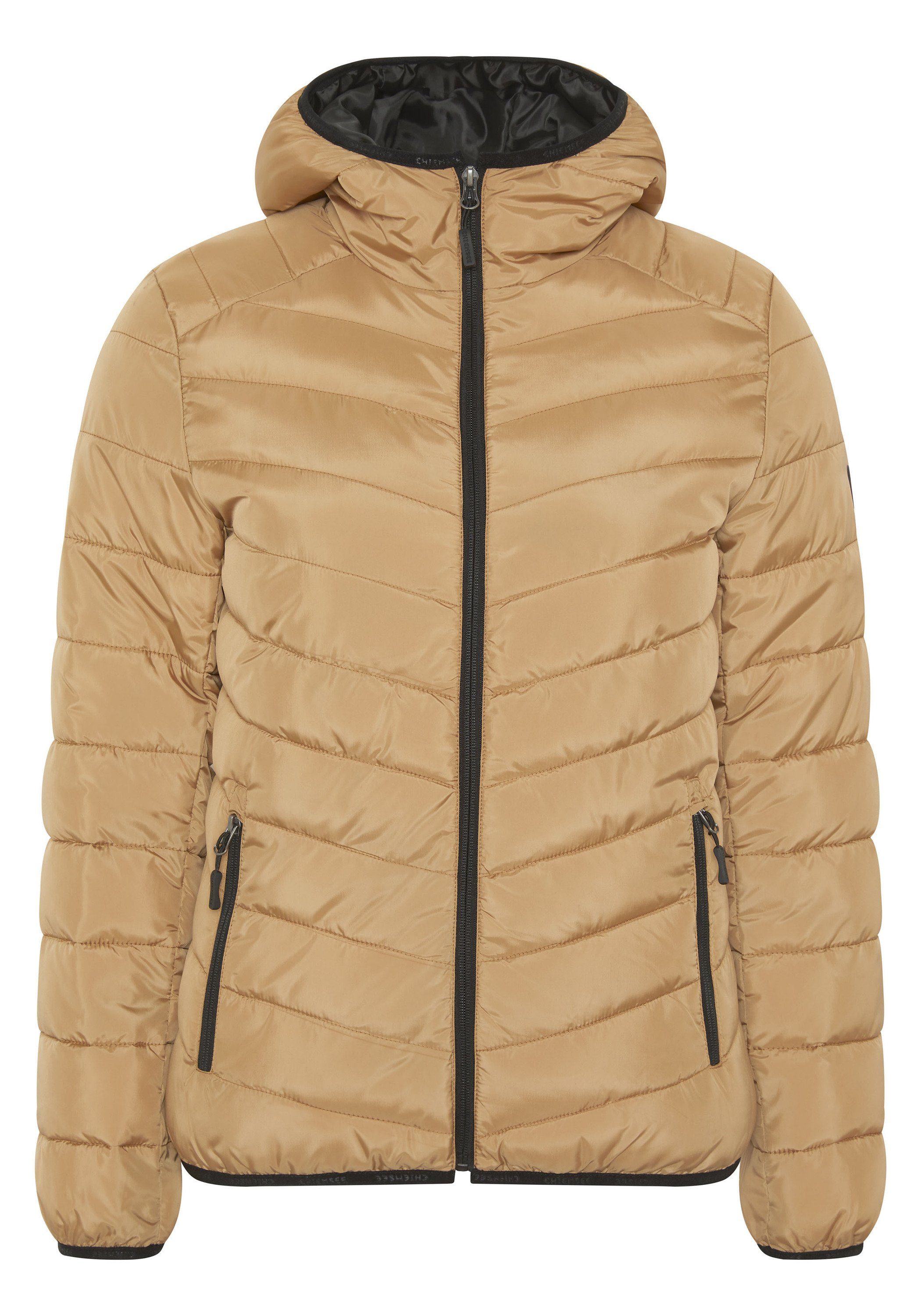 Apple moderner Wattierte Jacke Chiemsee Stepp-Optik 1 17-1045 Cinnamon Outdoorjacke in