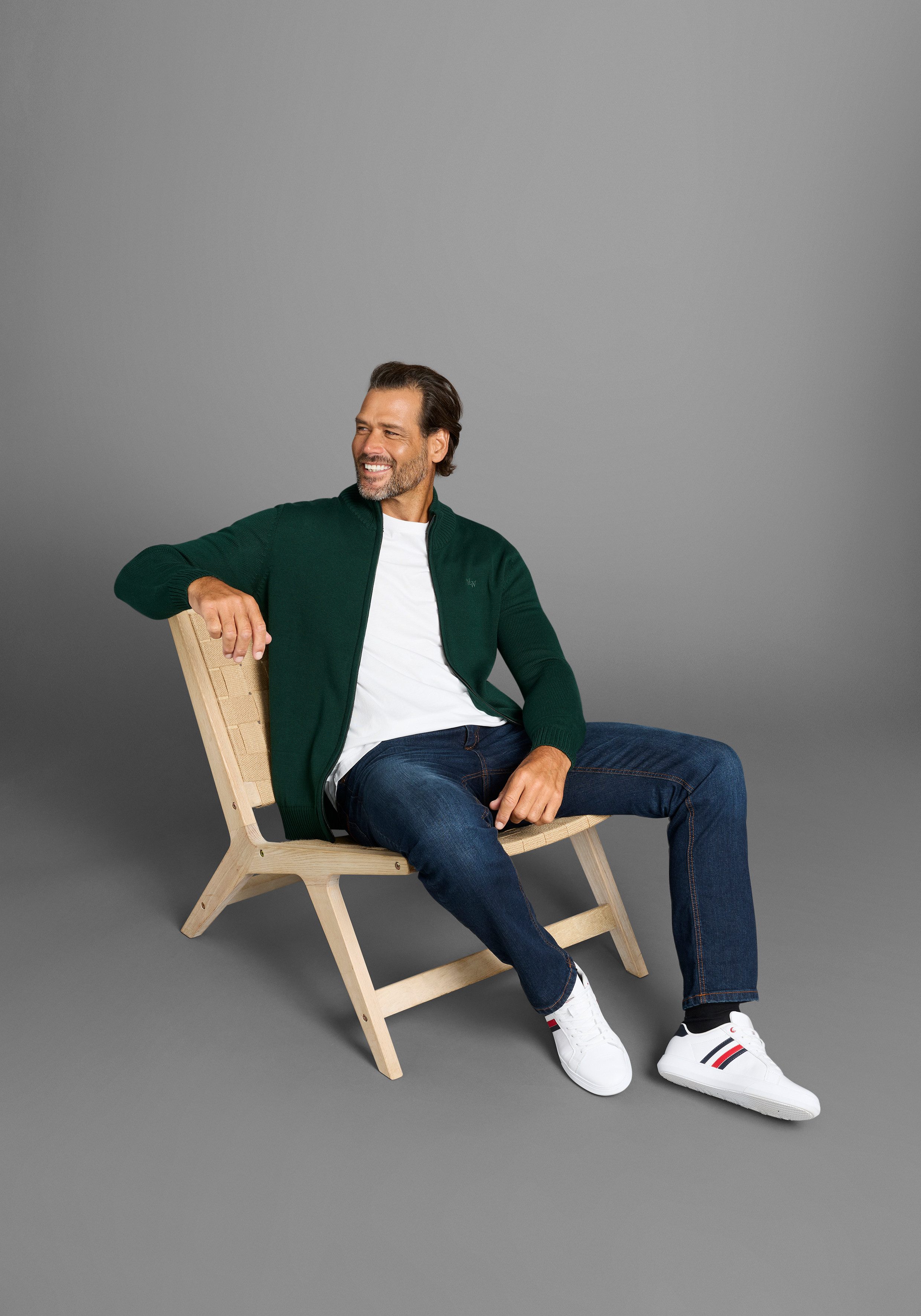 Man's World Strickjacke in vielen Farben! Preis- Leistungsbestseller aus Baumwollmischung, bequeme Paßform – Bild 5 von 5