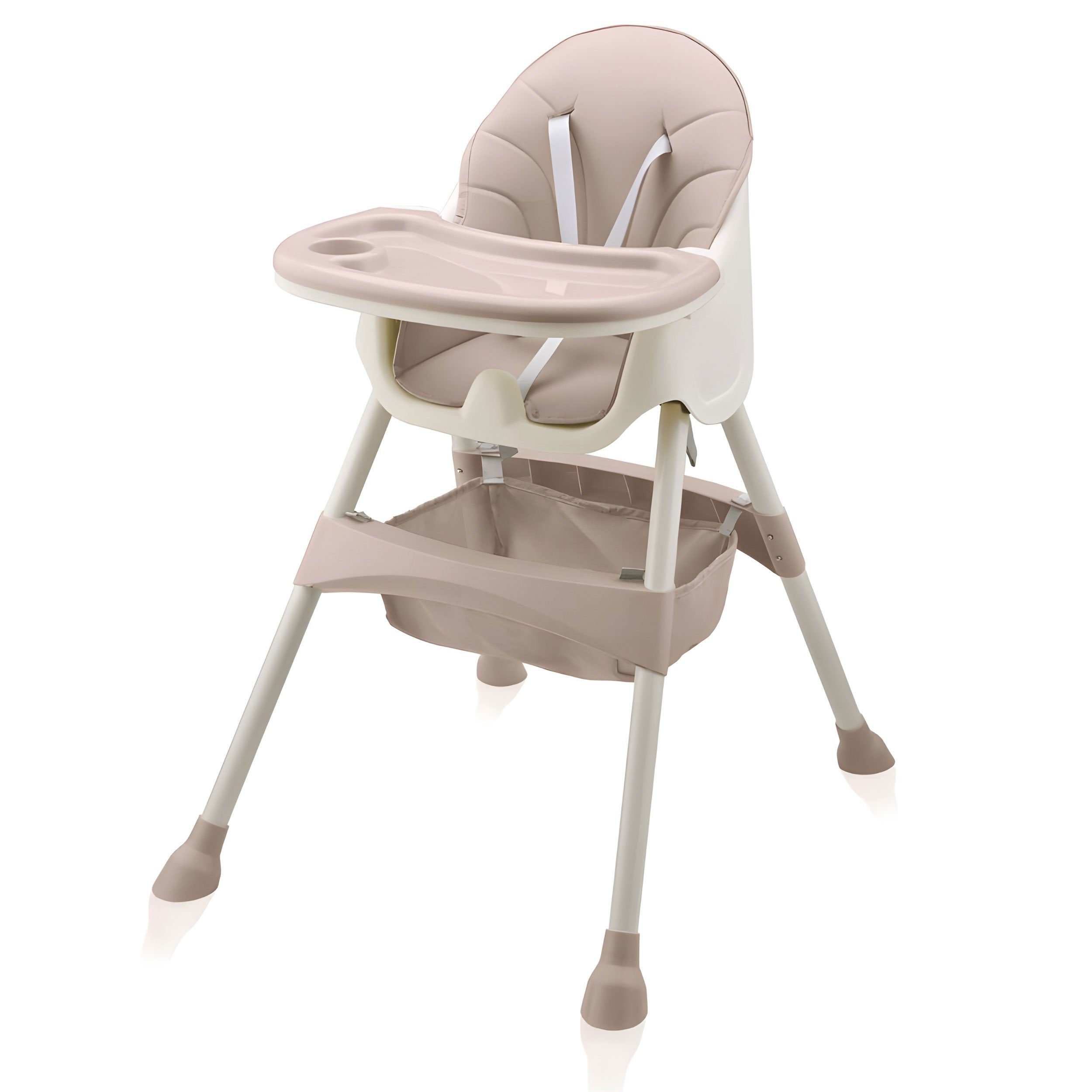 Baby Vivo Hochstuhl Design 2in1 Kinderhochstuhl - Oscar in Pink günstig online kaufen